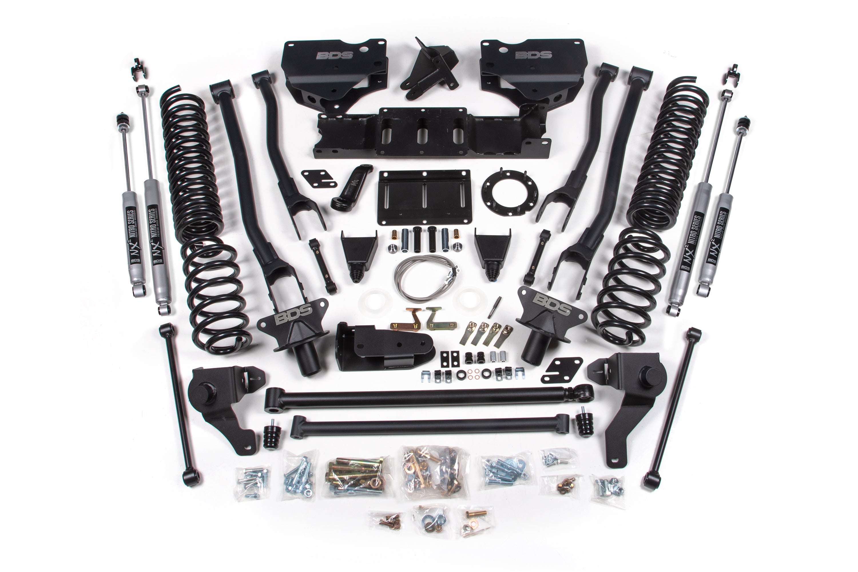 BDS 8 Inch 4-Link Lift Kit for Ram 2500 Diesel 4WD (2019-2024)
