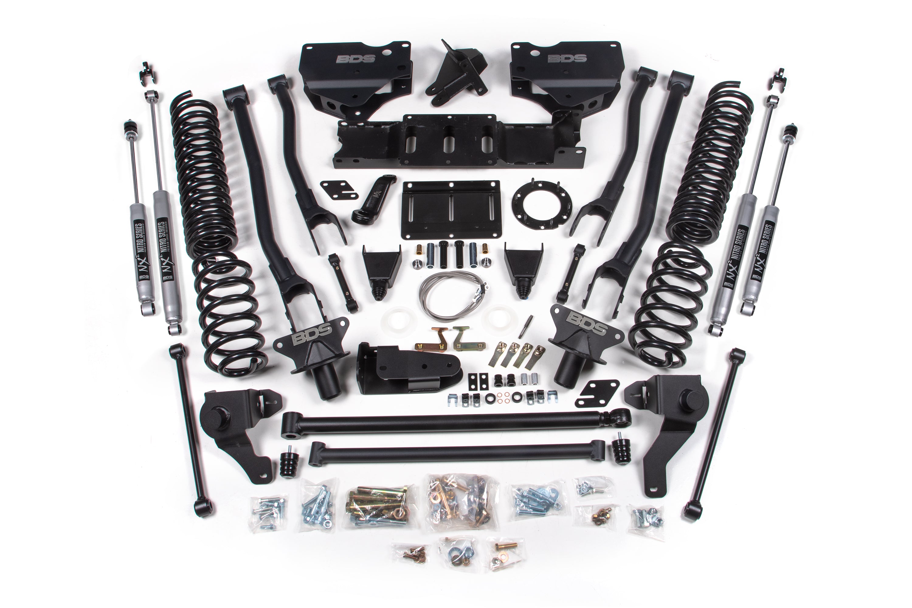 8 Inch Lift Kit w/ 4-Link | Ram 2500 (19-24) 4WD | Diesel - NX2 Nitro Series