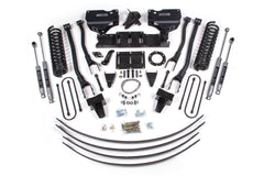 8 Inch Lift Kit w/ 4-Link | Ram 3500 (19-24) 4WD | Diesel - With Factory Rear Overload Leaf / 8 Bolt / FOX 2.0 Performance Series