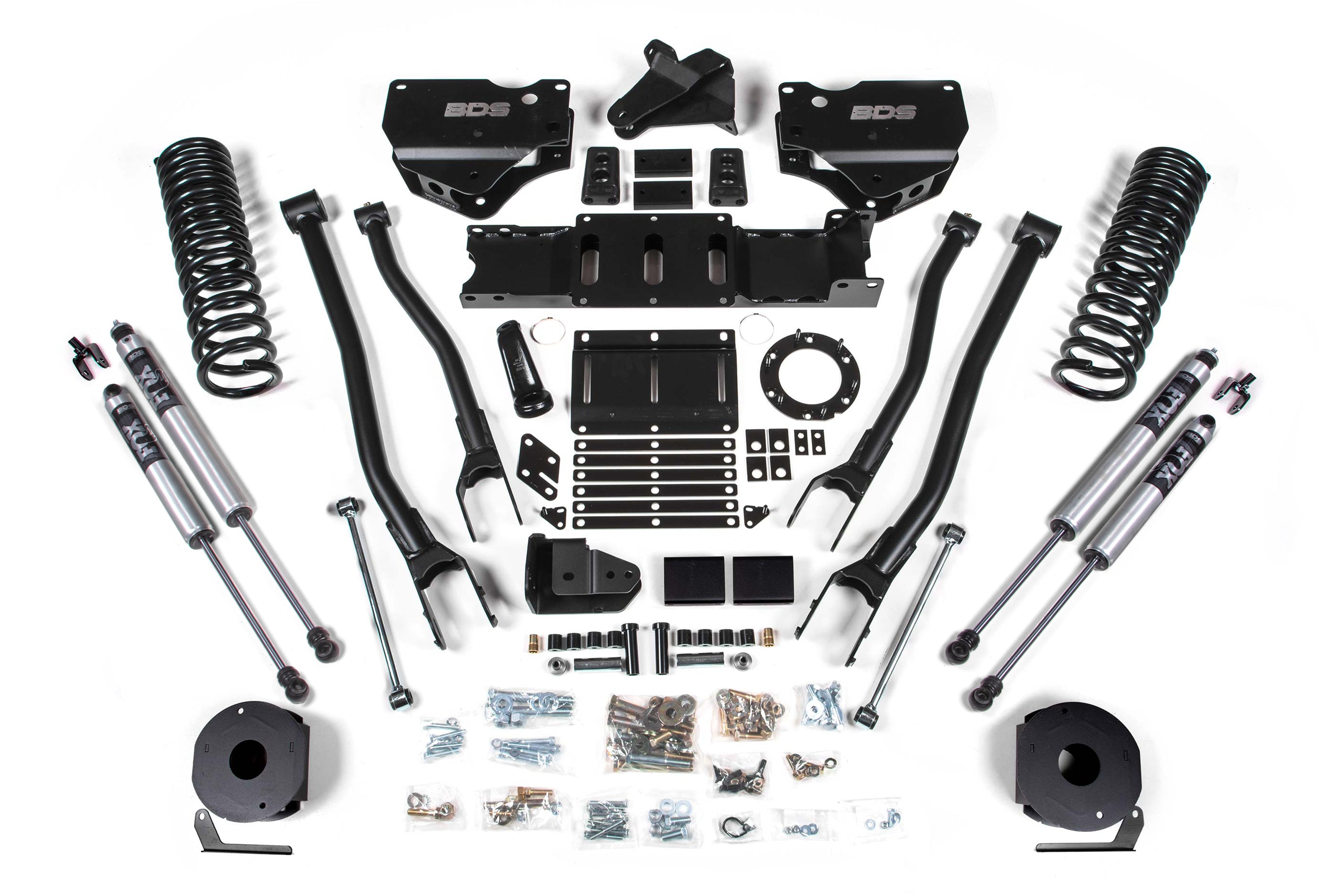 BDS 6 Inch 4-Link Lift Kit Ram 2500 Diesel w/ Rear Air Ride 4WD (2019–2024)