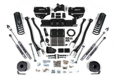 5.5 Inch Lift Kit w/ 4-Link | Ram 2500 w/ Rear Air Ride (19-24) 4WD | Gas - NX2 Nitro Series