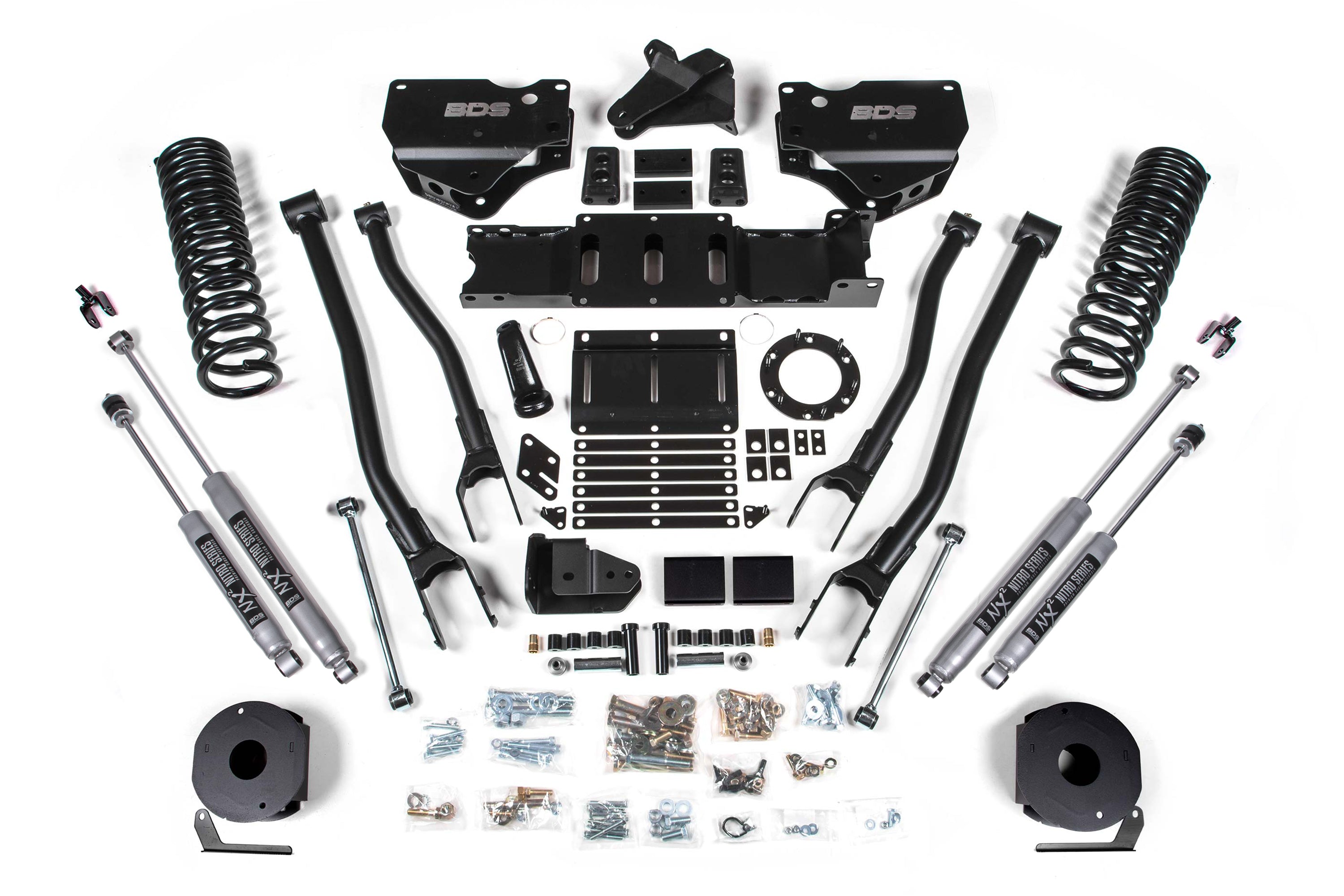 6 Inch Lift Kit w/ 4-Link | Ram 2500 w/ Rear Air Ride (19-24) 4WD | Diesel - NX2 Nitro Series