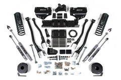 BDS 5.5 Inch Lift Kit w/ 4-Link for 2019-2024 Ram 2500 w/ Rear Air Ride 4WD Gas