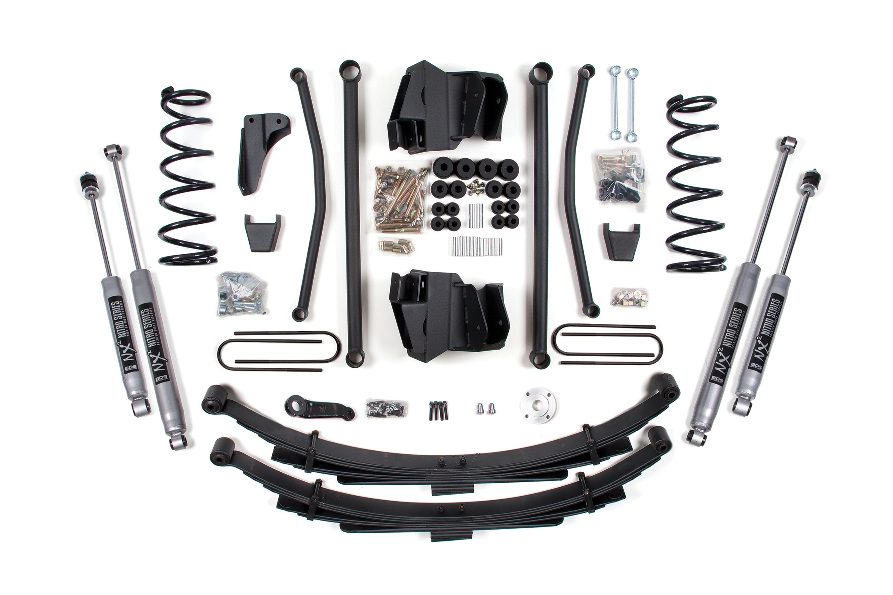 BDS 8 Inch Lift Kit Long Arm Dodge Ram 2500 3500 Diesel 4WD (2008)