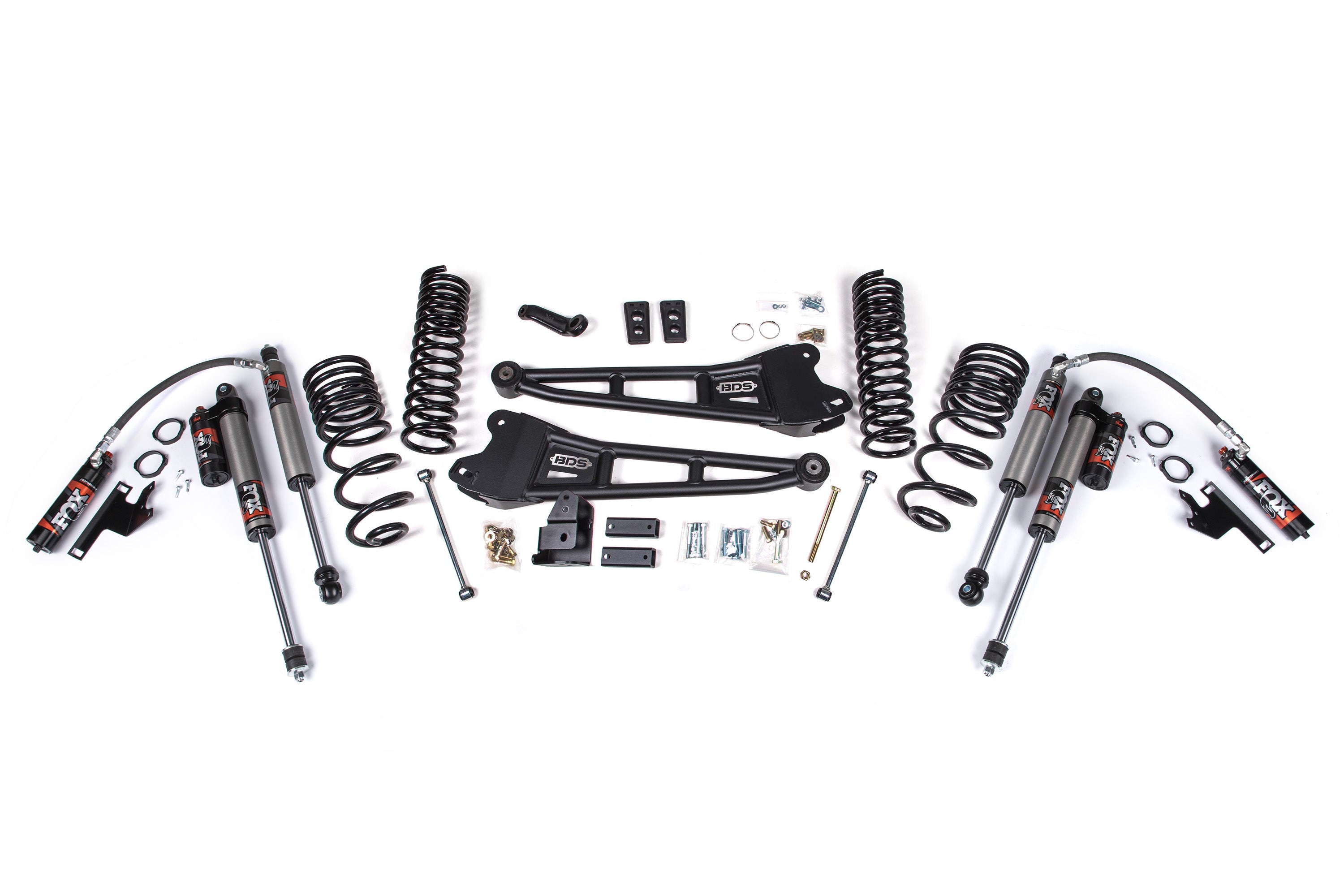 BDS Suspension NX2 4 Inch Radius Arm Lift Kit Ram 2500 4WD Gas (2014-2018)