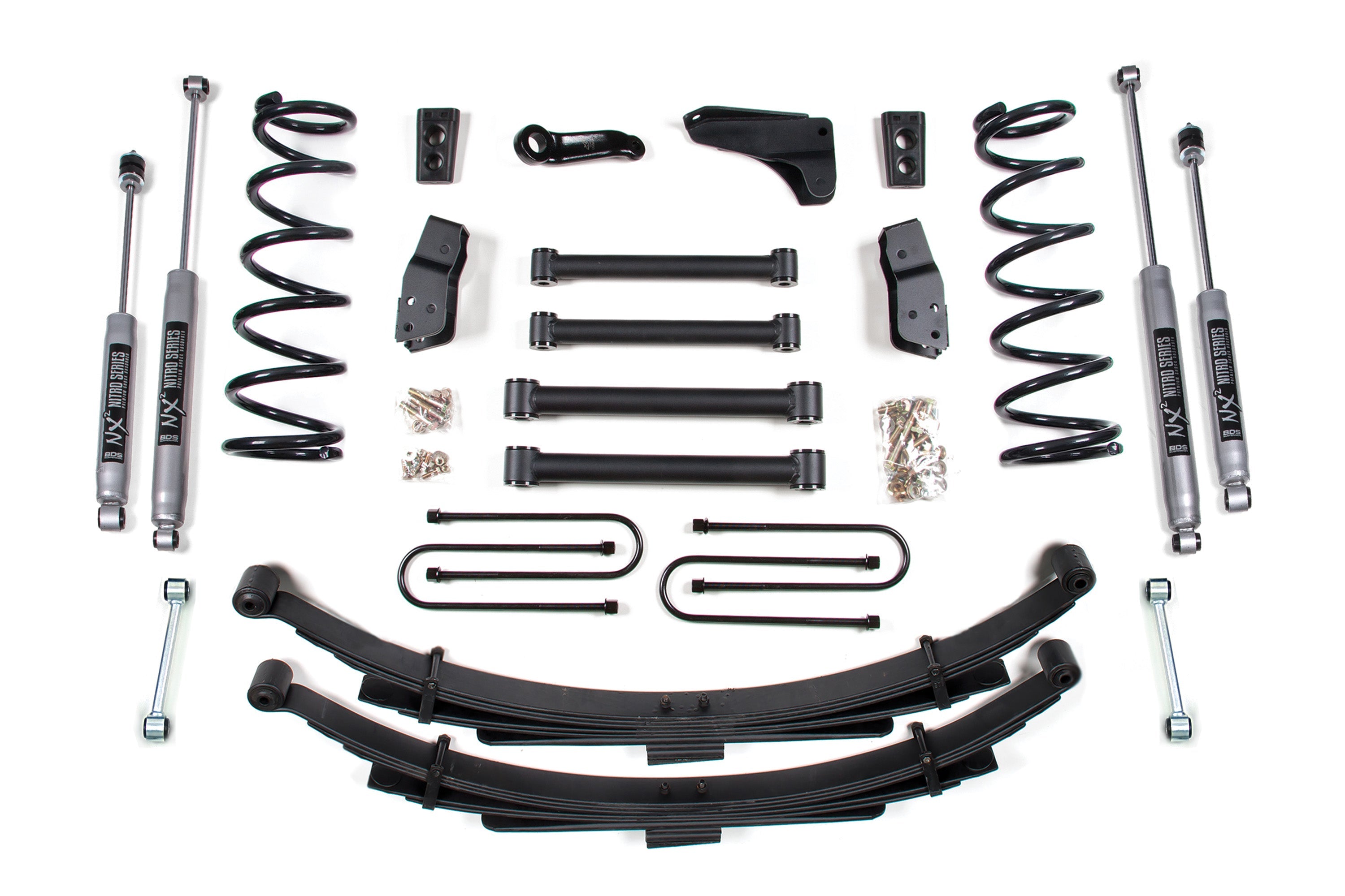 BDS 4 Inch Lift Kit w/ FOX 2.0 Shocks Dodge Ram 2500 Power Wagon 4WD (2005–2007)