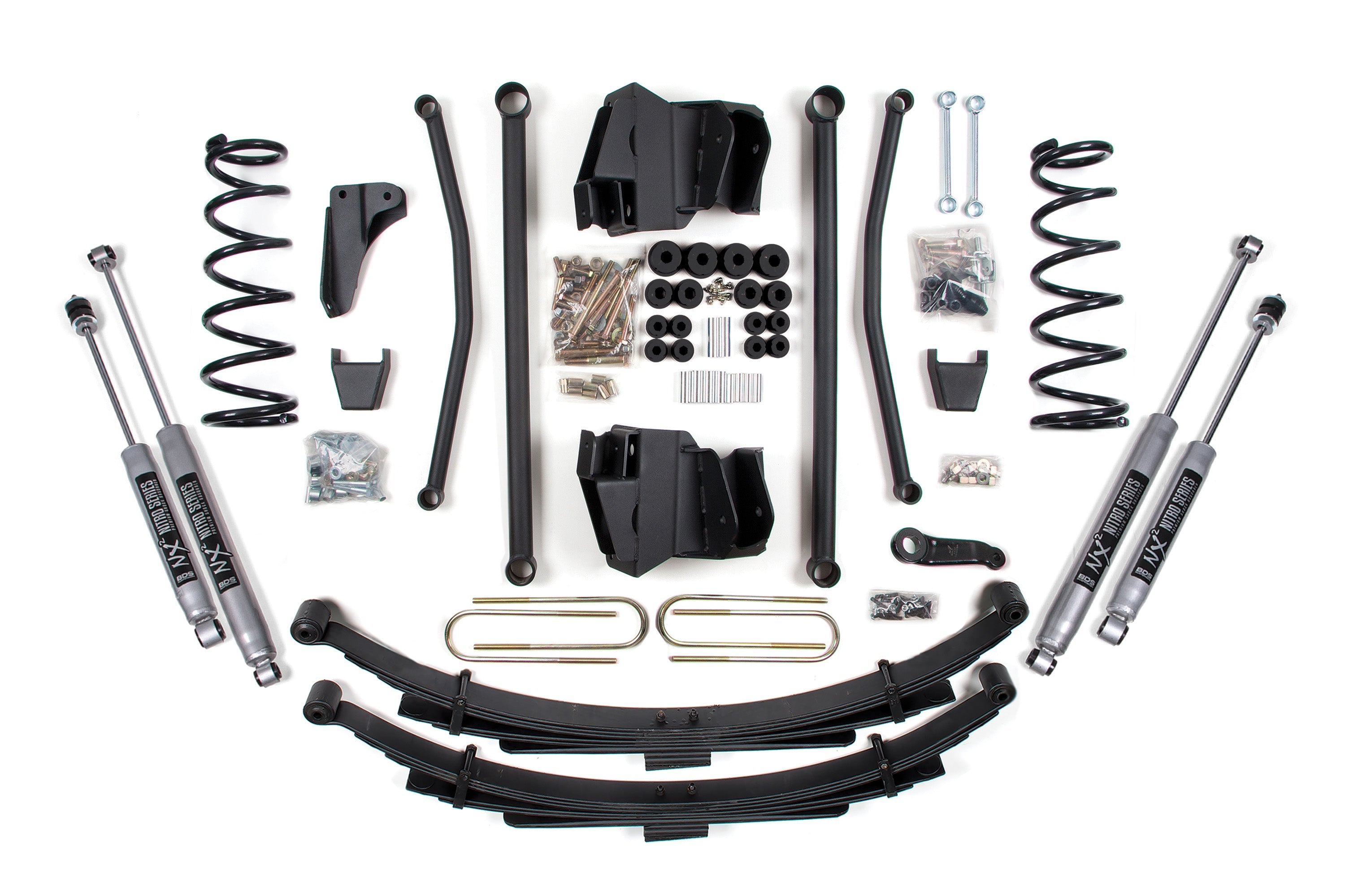 BDS 4 Inch Lift Kit with Long Arm for 2009-2013 Dodge Ram 2500 Power Wagon 4WD Gas