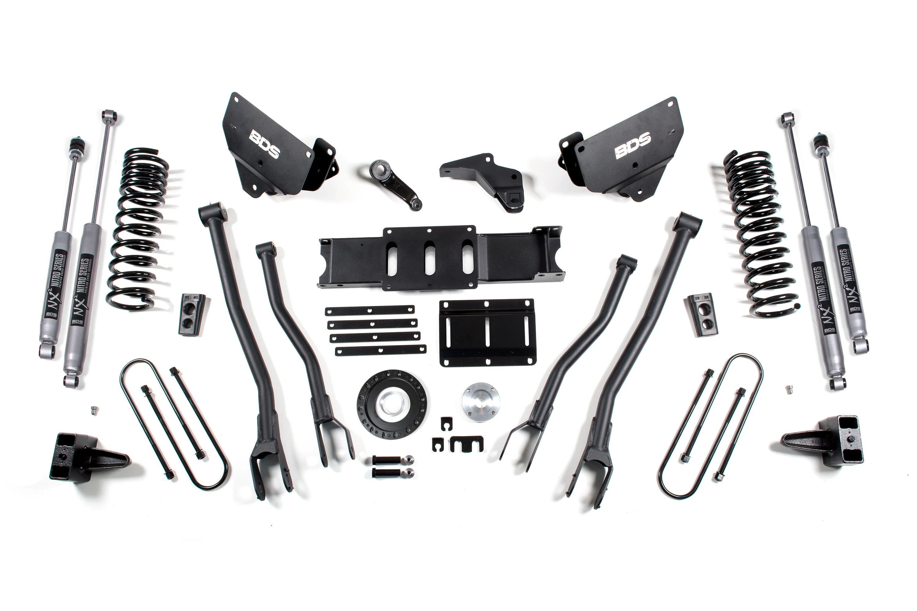 BDS Suspension 6 Inch 4-Link Suspension Lift Kit Ram 3500 4WD Diesel (2013–2018)