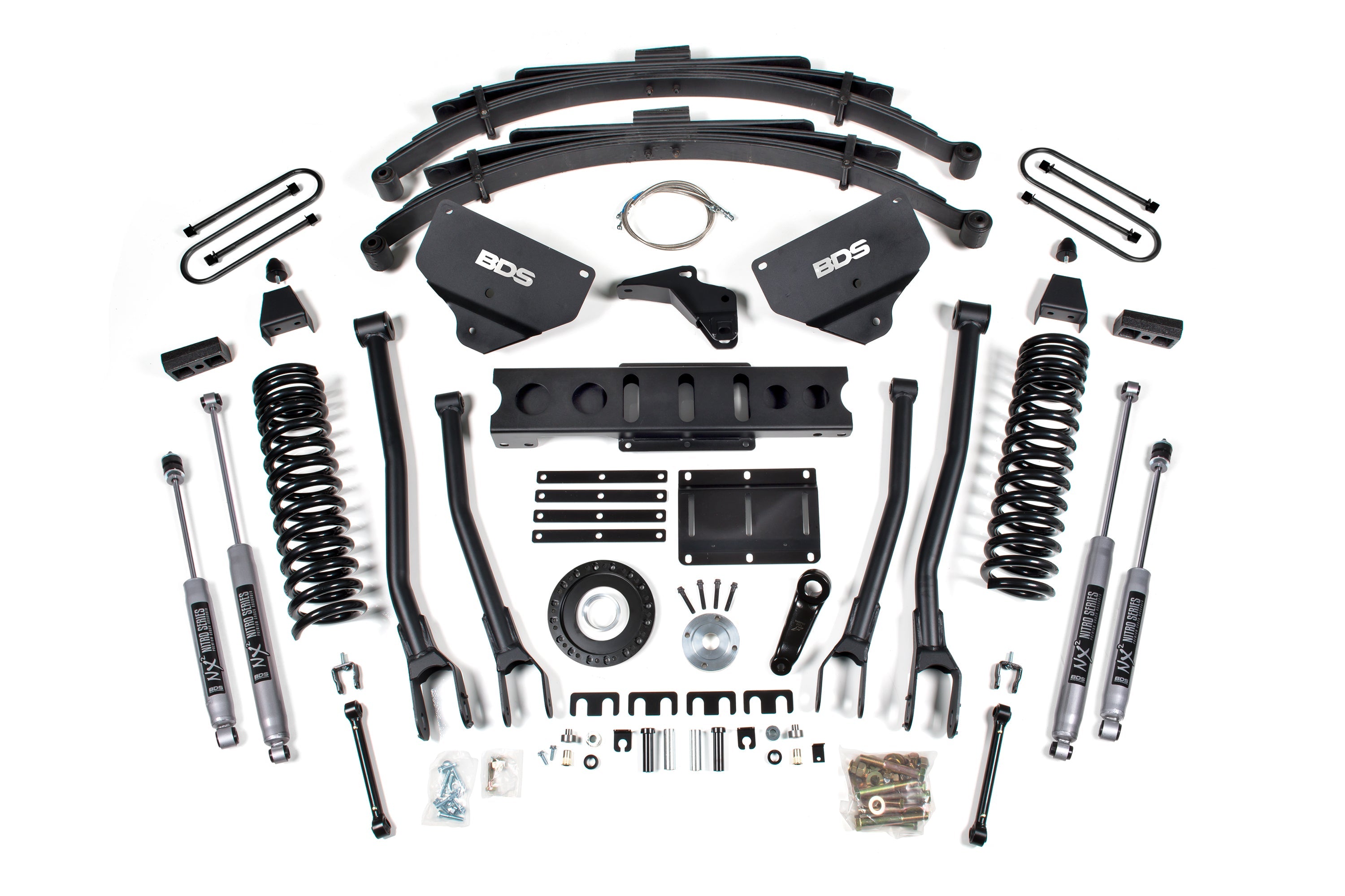 BDS Suspension 8 Inch Lift Kit Ram 3500 4WD Diesel (2013-2018)