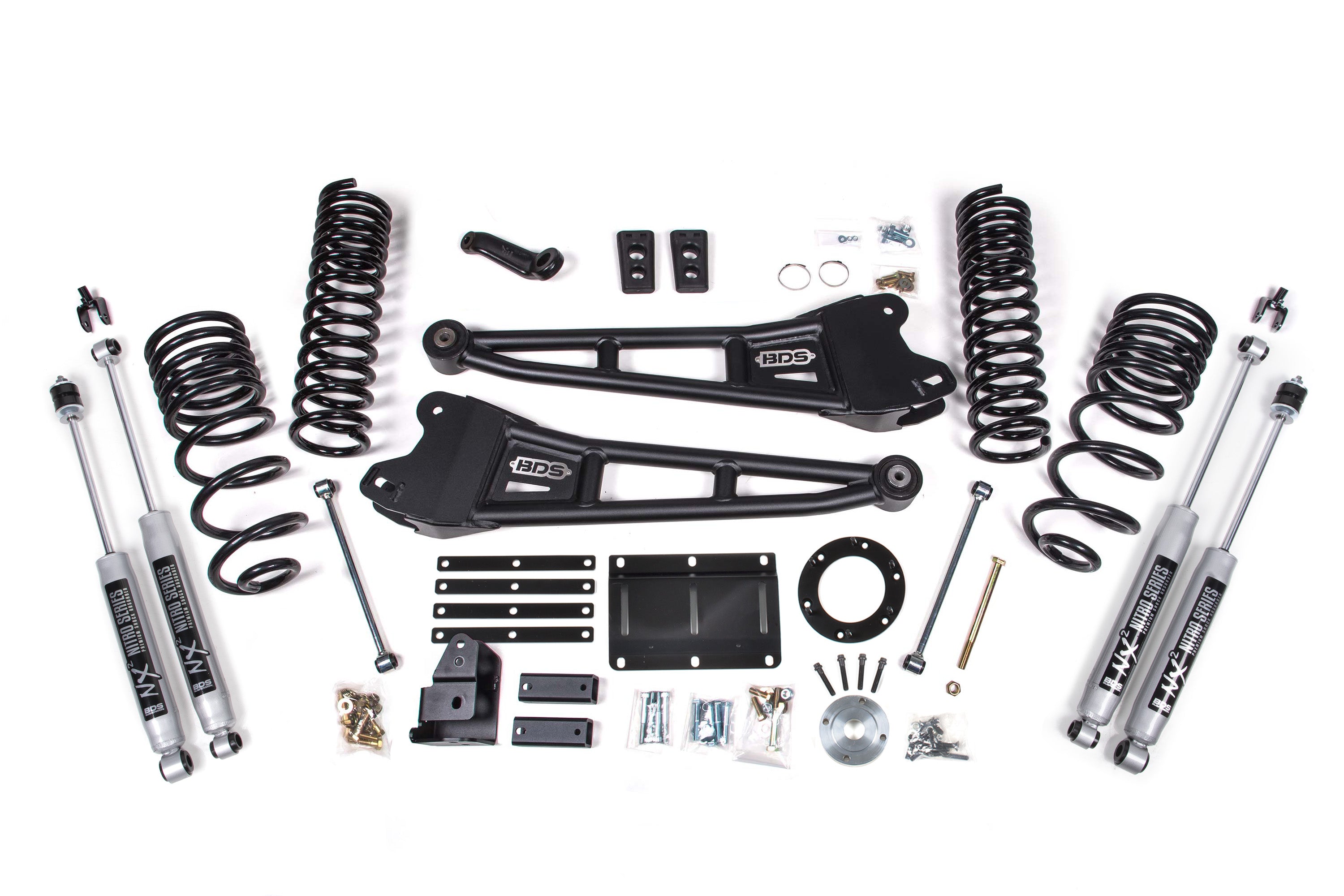 5.5 Inch Lift Kit w/ Radius Arm | Ram 2500 (14-18) 4WD | Gas - FOX 2.0 Performance Series