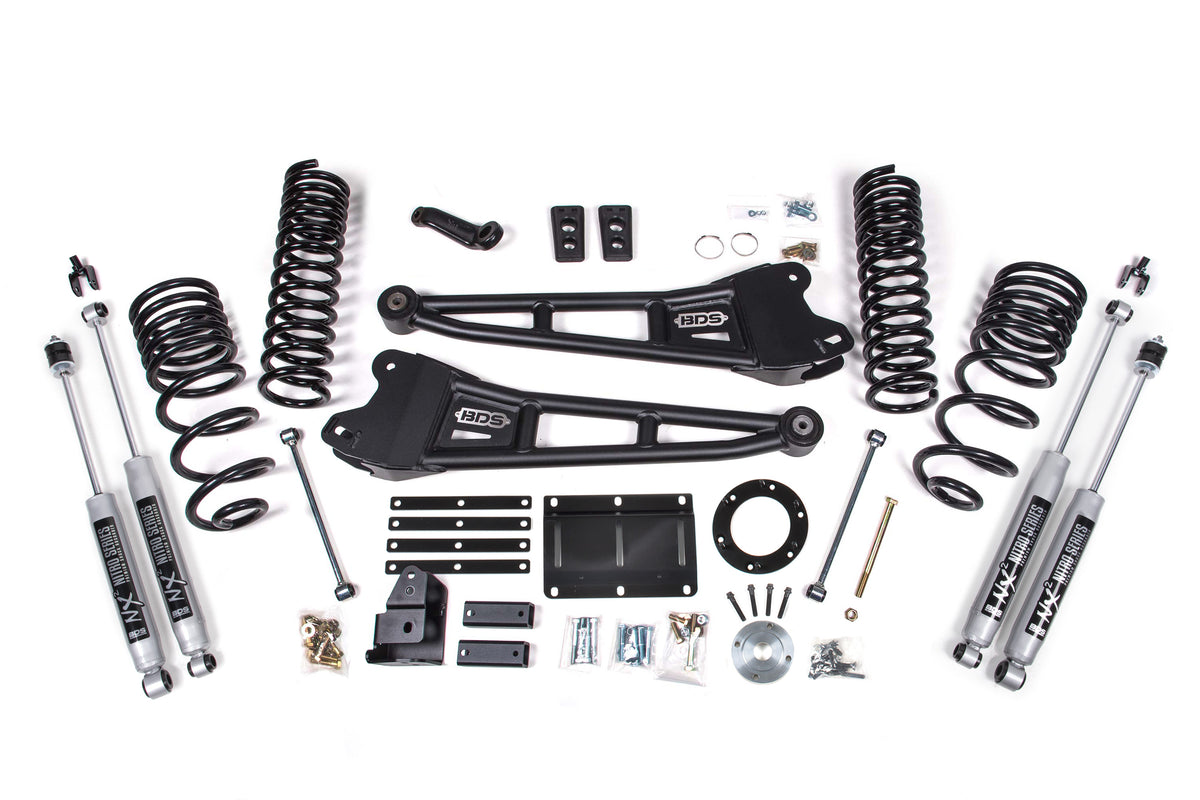5.5 Inch Lift Kit w/ Radius Arm | Ram 2500 (14-18) 4WD | Gas - FOX 2.0 Performance Series
