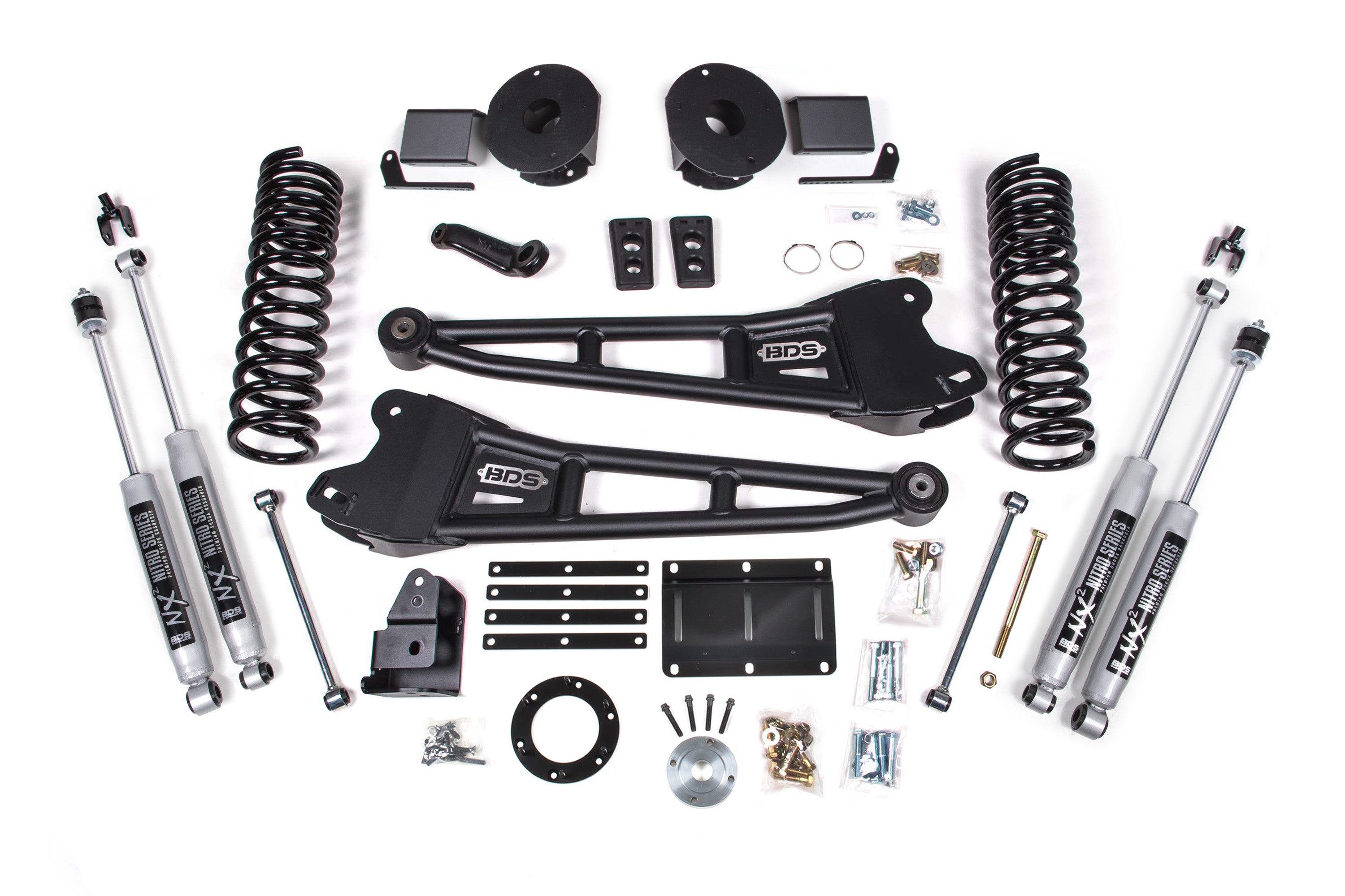 6 Inch Lift Kit w/ Radius Arm | Ram 2500 w/ Rear Air Ride (14-18) 4WD | Diesel - NX2 Nitro Series