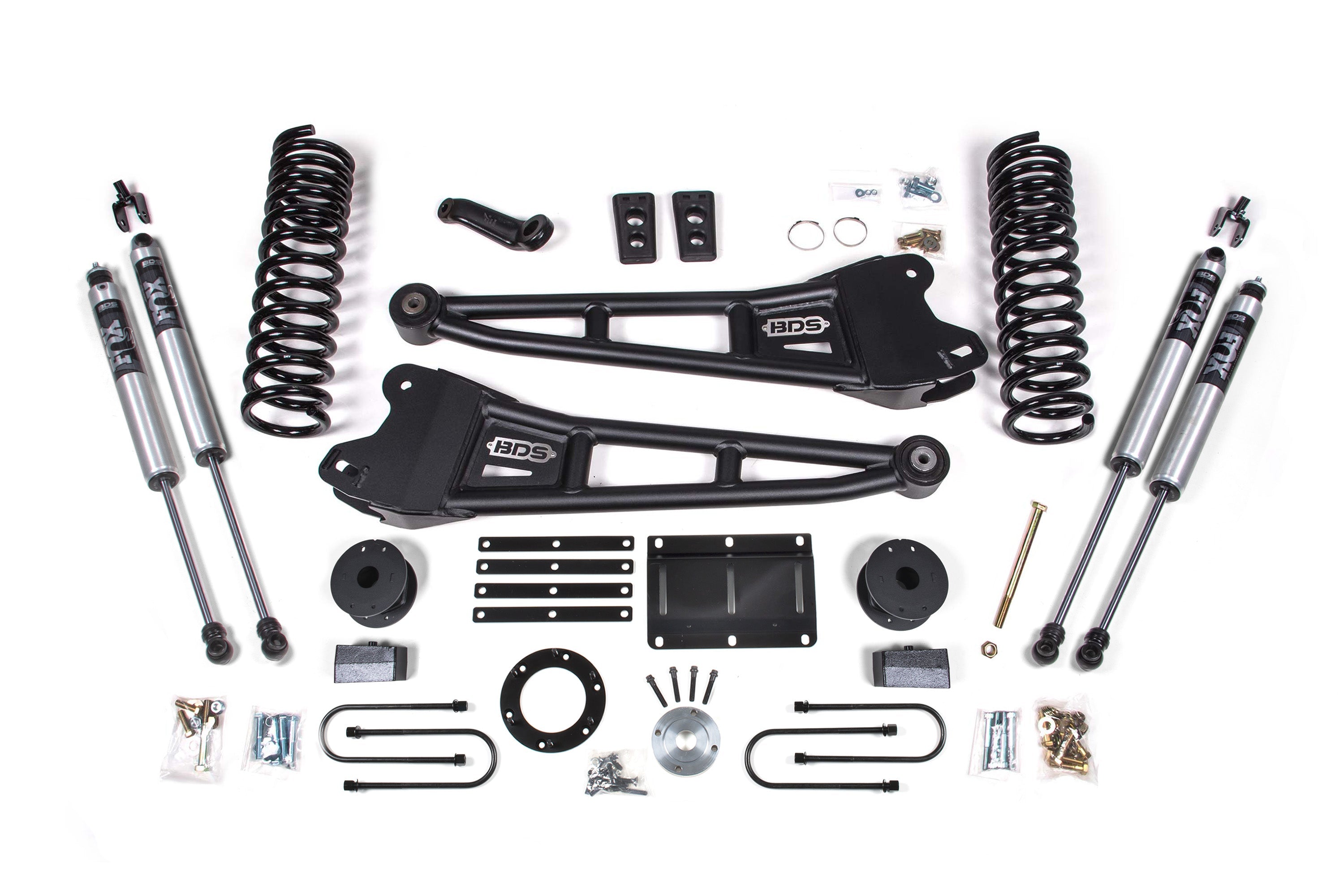 BDS 5.5 Inch Lift Kit w/ Radius Arm for 2013-2018 Ram 3500 w/ Rear Air Ride 4WD Gas