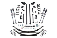 BDS Suspension 5 Inch Long Arm Suspension Lift Kit Dodge Ram 2500 3500 4WD (2000–2002)