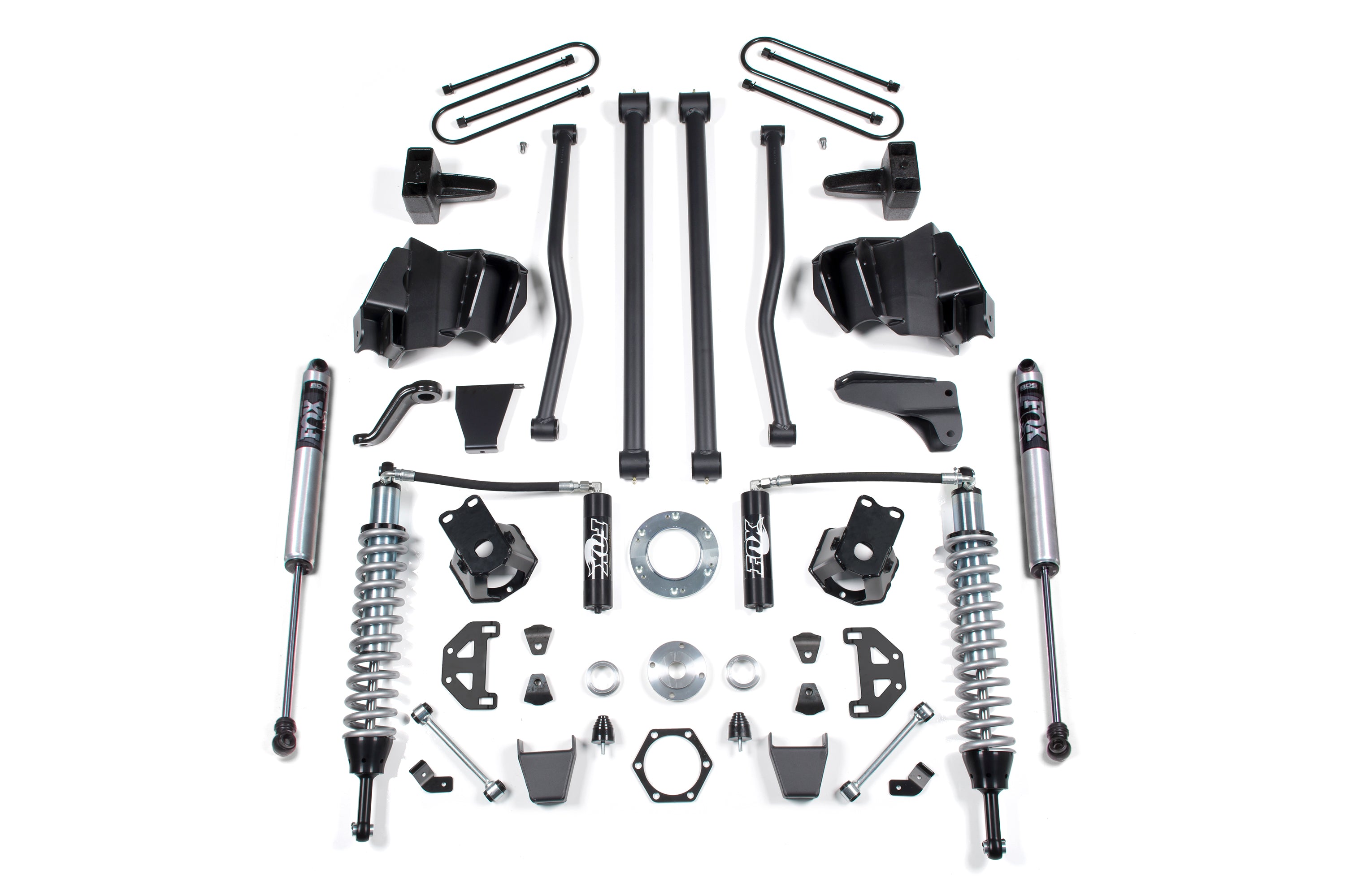 6 Inch Lift Kit | Long Arm & FOX 2.5 Coil-Over Conversion | Dodge Ram 2500/3500  (2008) 4WD | Diesel - Leaf Springs