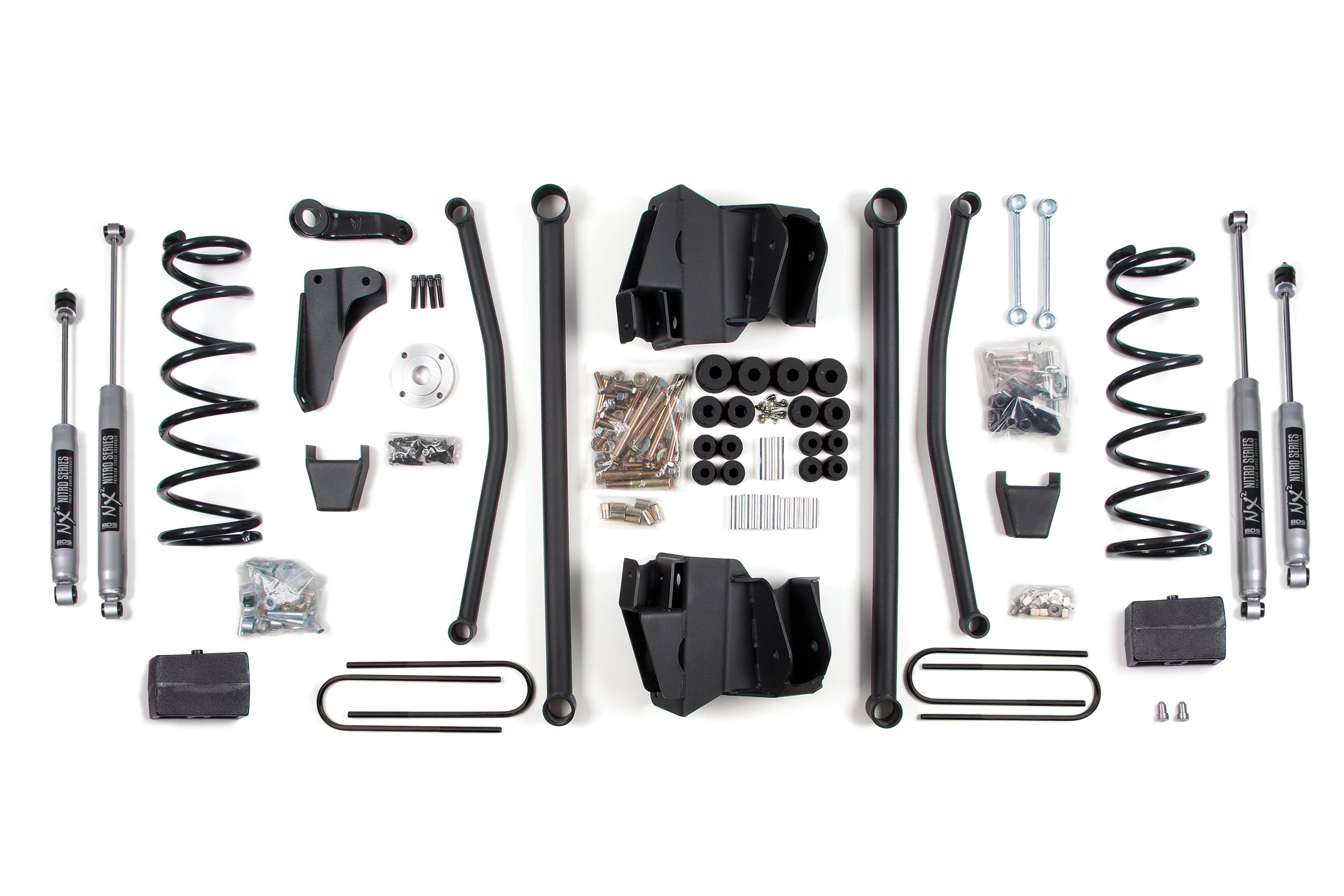 BDS 6 Inch Lift Kit with Long Arm for 2019-2016 Dodge Ram 2500 4WD Gas