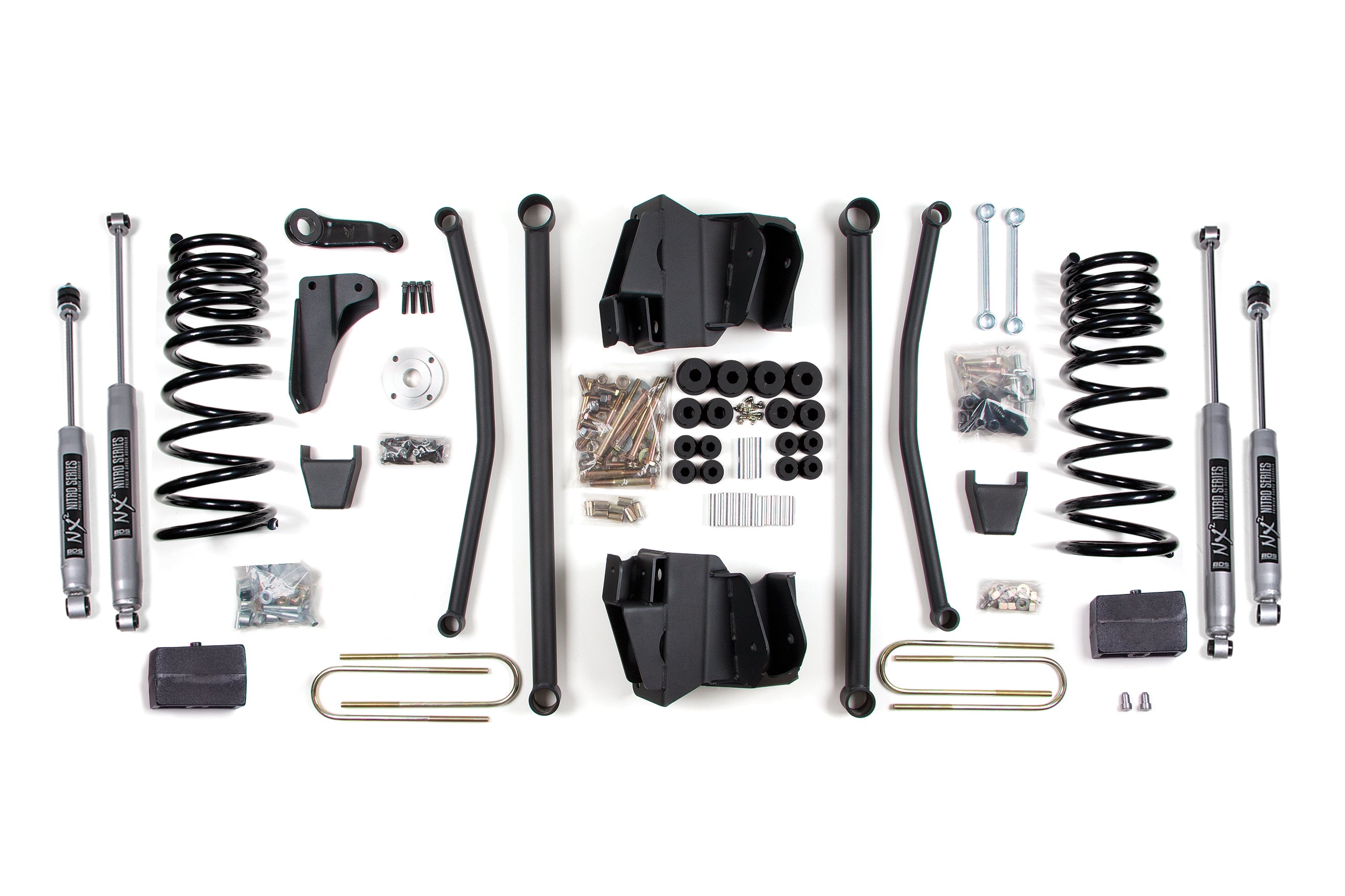 BDS Suspension 8 Inch Long Arm Suspension Lift Kit Dodge Ram 2500 3500 4WD Diesel (2003–2007)
