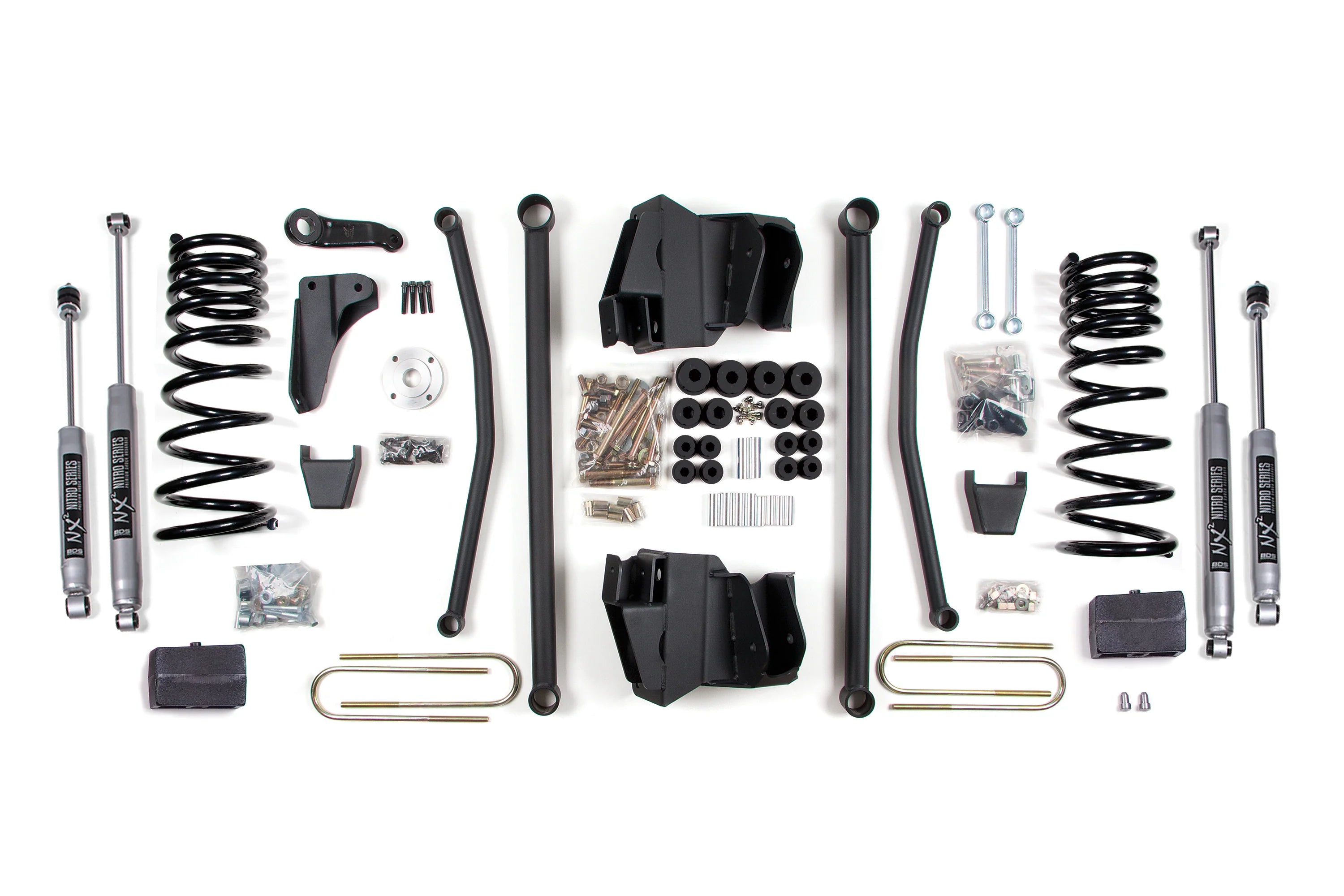 BDS 8 Inch Lift Kit Long Arm Dodge Ram 2500 3500 Diesel 4WD (2008)