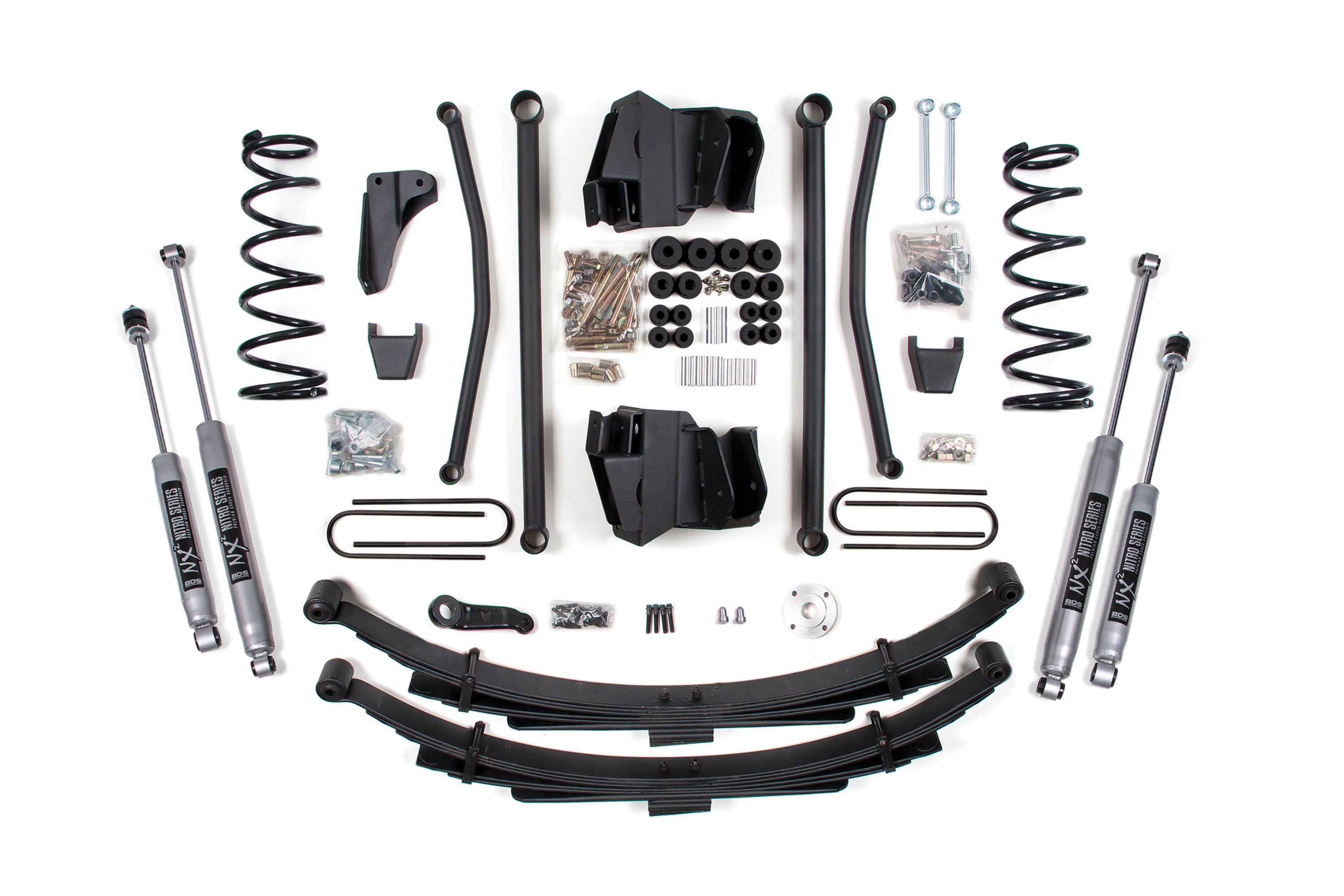 BDS 6 Inch Lift Kit with Long Arm for 2019-2016 Dodge Ram 2500 4WD Gas