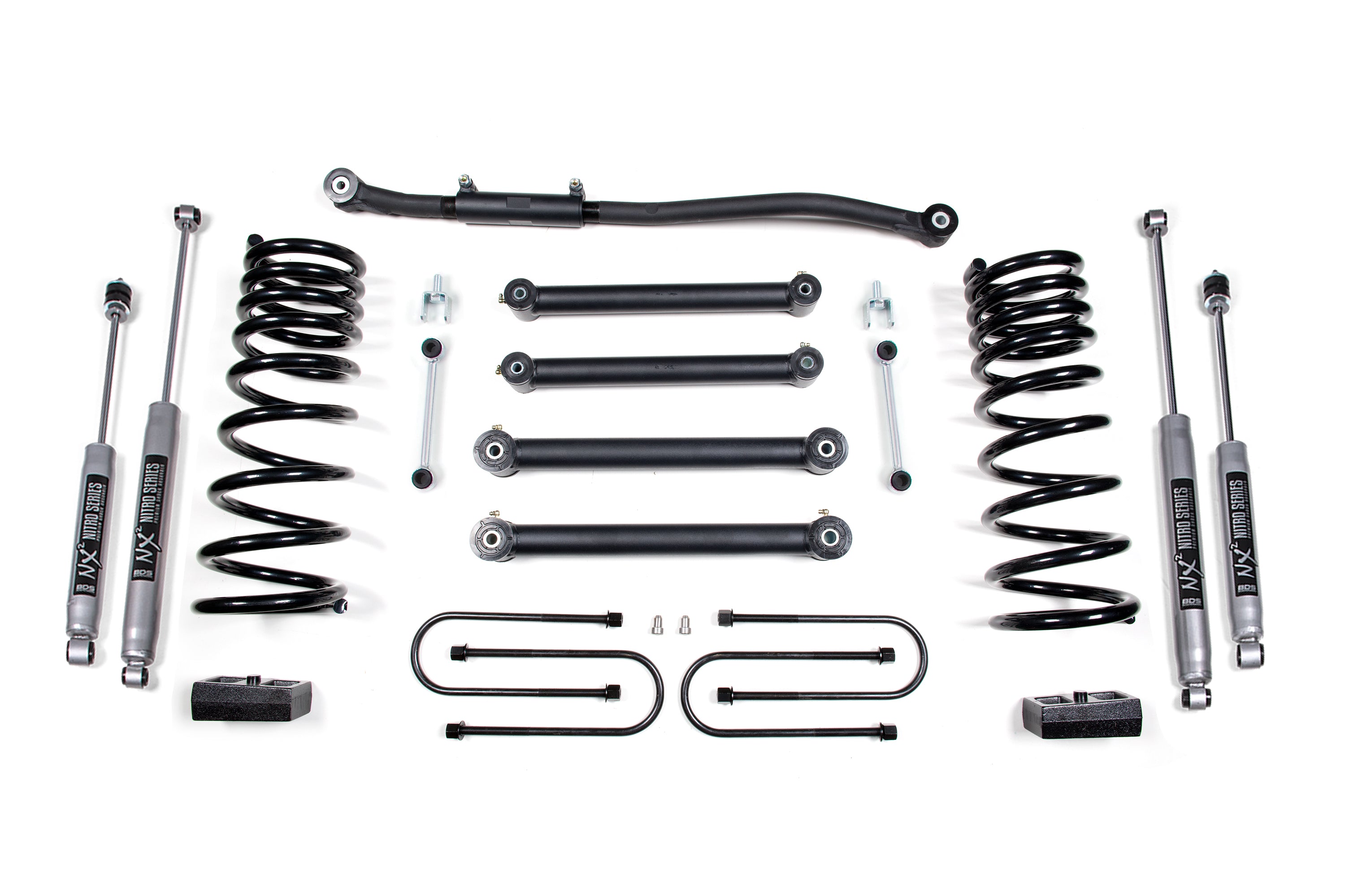 3 Inch Lift Kit | Dodge Ram 2500 (03-13) & 3500 (03-12) 4WD | Diesel - 4 Inch Axle / NX2 Nitro Series
