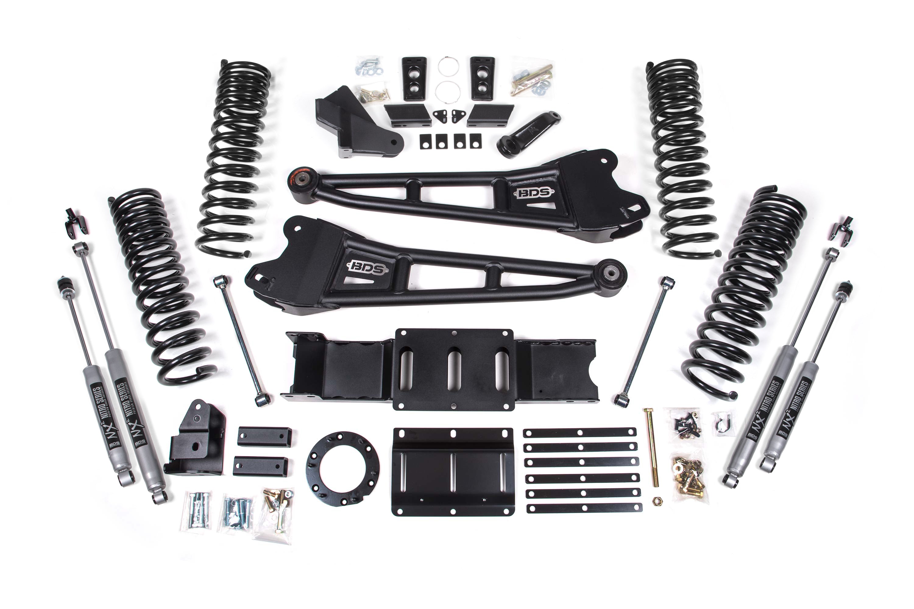 6 Inch Lift Kit w/ Radius Arm | Ram 2500 (19-24) 4WD | Diesel - NX2 Nitro Series
