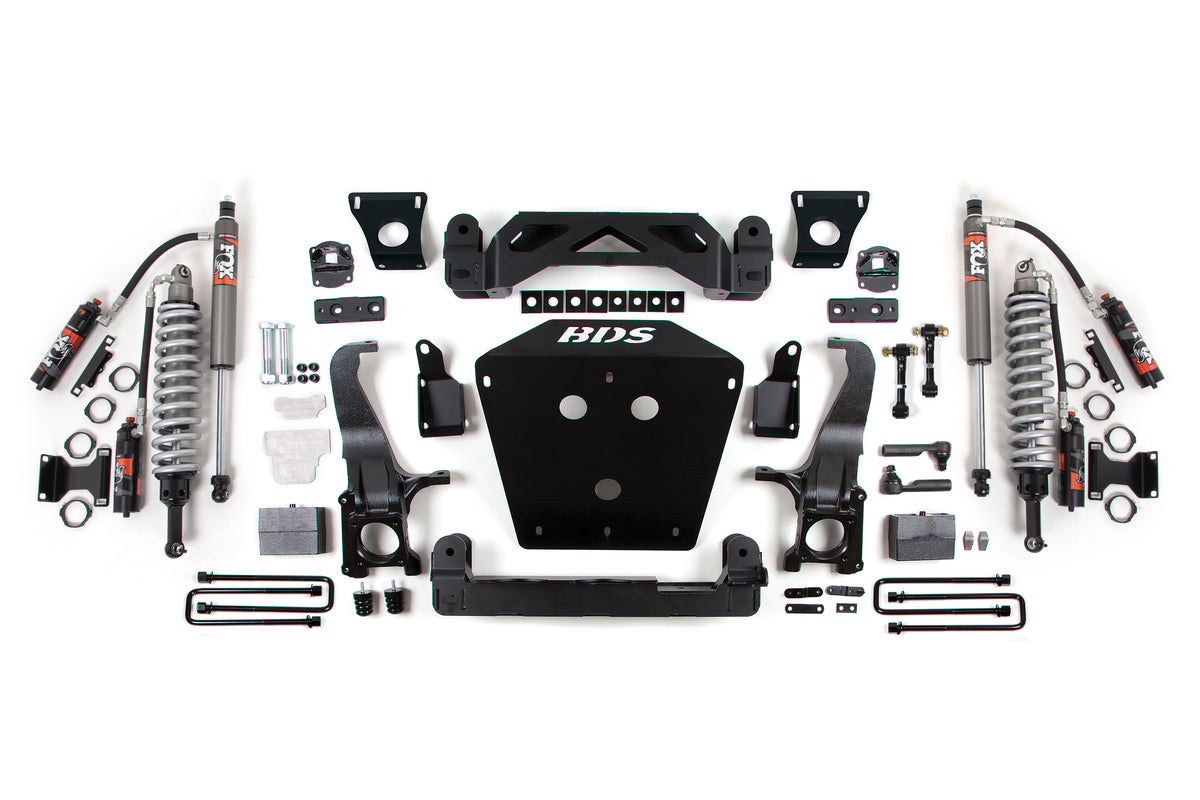 7 Inch Lift Kit | FOX 2.5 Performance Elite Coil-Over | Toyota Tundra (16-21) 2/4WD - FOX 2.0 Performance Series