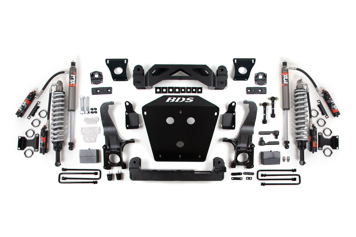 5 Inch Lift Kit | FOX 2.5 Performance Elite Coil-Over | Toyota Tundra (16-21) 2/4WD - FOX 2.0 Performance Series