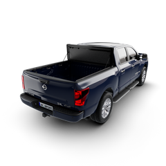 Worksport AL4 Flip-Up Tri-Fold Hard Tonneau Cover for Nissan Titan