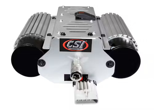 CSI Onboard Twin Motor Air Compressor - 4.59 CFM, 150 PSI