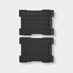 [A0021-HRFM-BLK] Layers of Custom Foam for Halfrack outside of the case