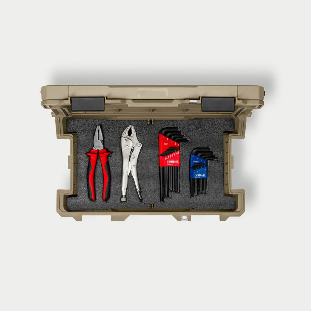 [A0011-SXFM-BLK] Custom Foam for Sixer inside Sixer 16 with tools