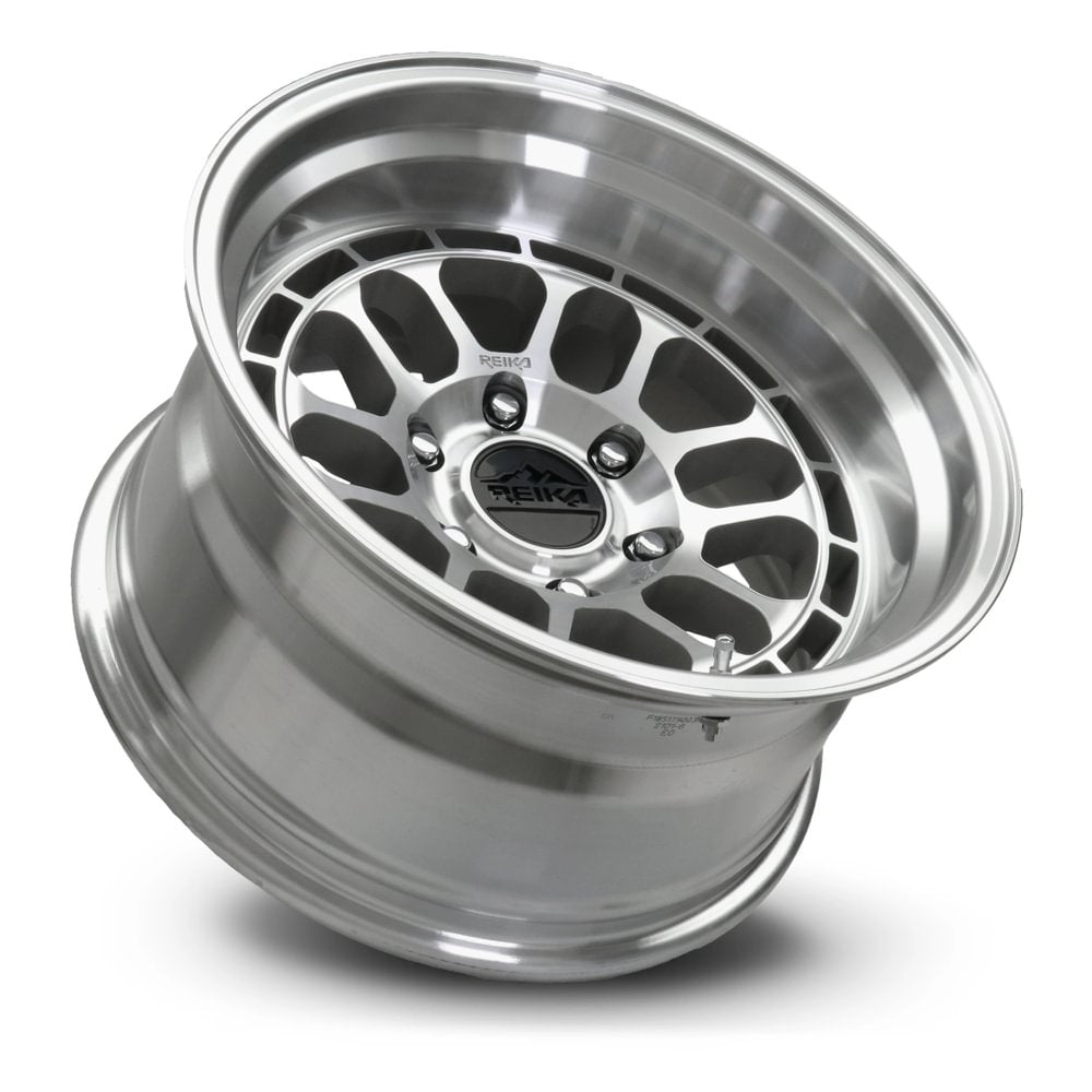Reika R35 Rambler wheel in Machined – lay-down view