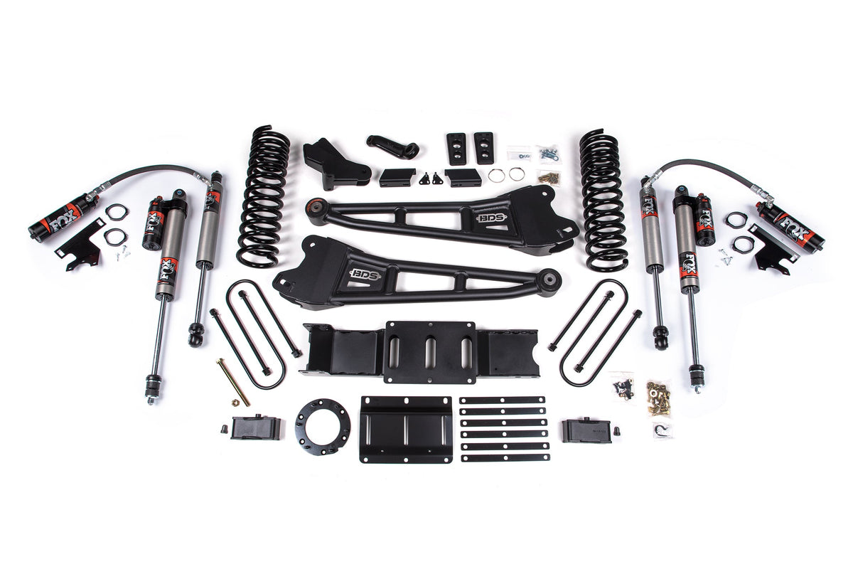 BDS Suspension NX2 4 Inch Radius Arm Lift Kit Ram 3500 4WD Gas (2019-2023)