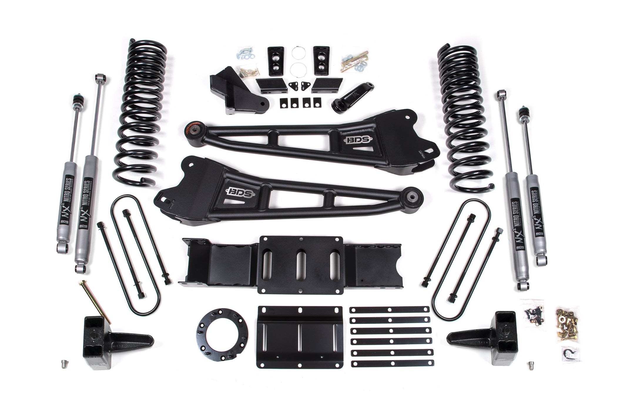 BDS Suspension NX2 6 Inch Radius Arm Lift Kit Ram 3500 4WD Diesel (2019-2024)
