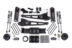 BDS Suspension 4 Inch Lift Kit w/ Radius Arm Ram 3500 Rear Air Ride 4WD Diesel (2019-2024)