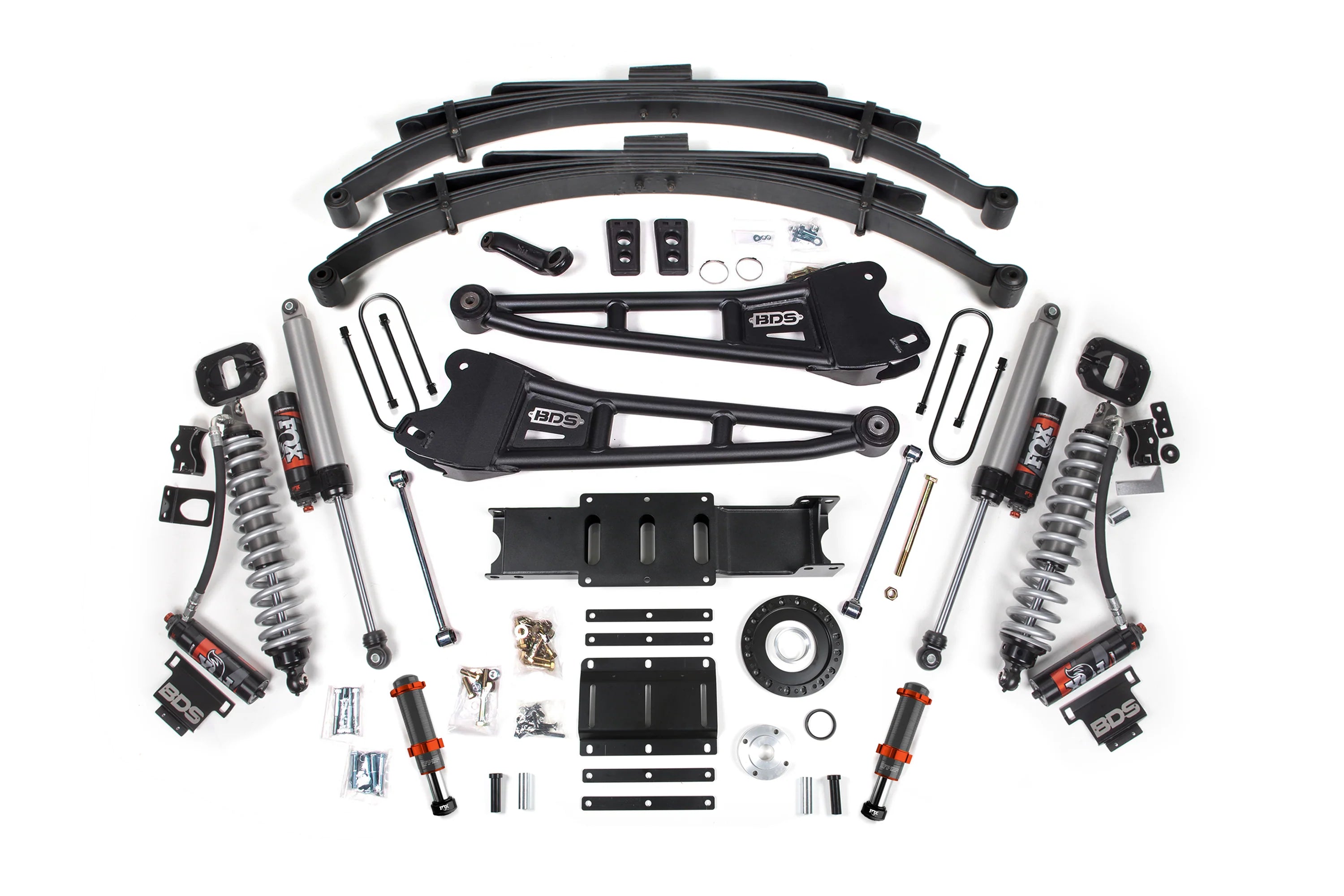 BDS 6 Inch Lift Kit Radius Arm FOX 2.5 Performance Elite Ram 3500 Diesel 4WD (2013–2018)