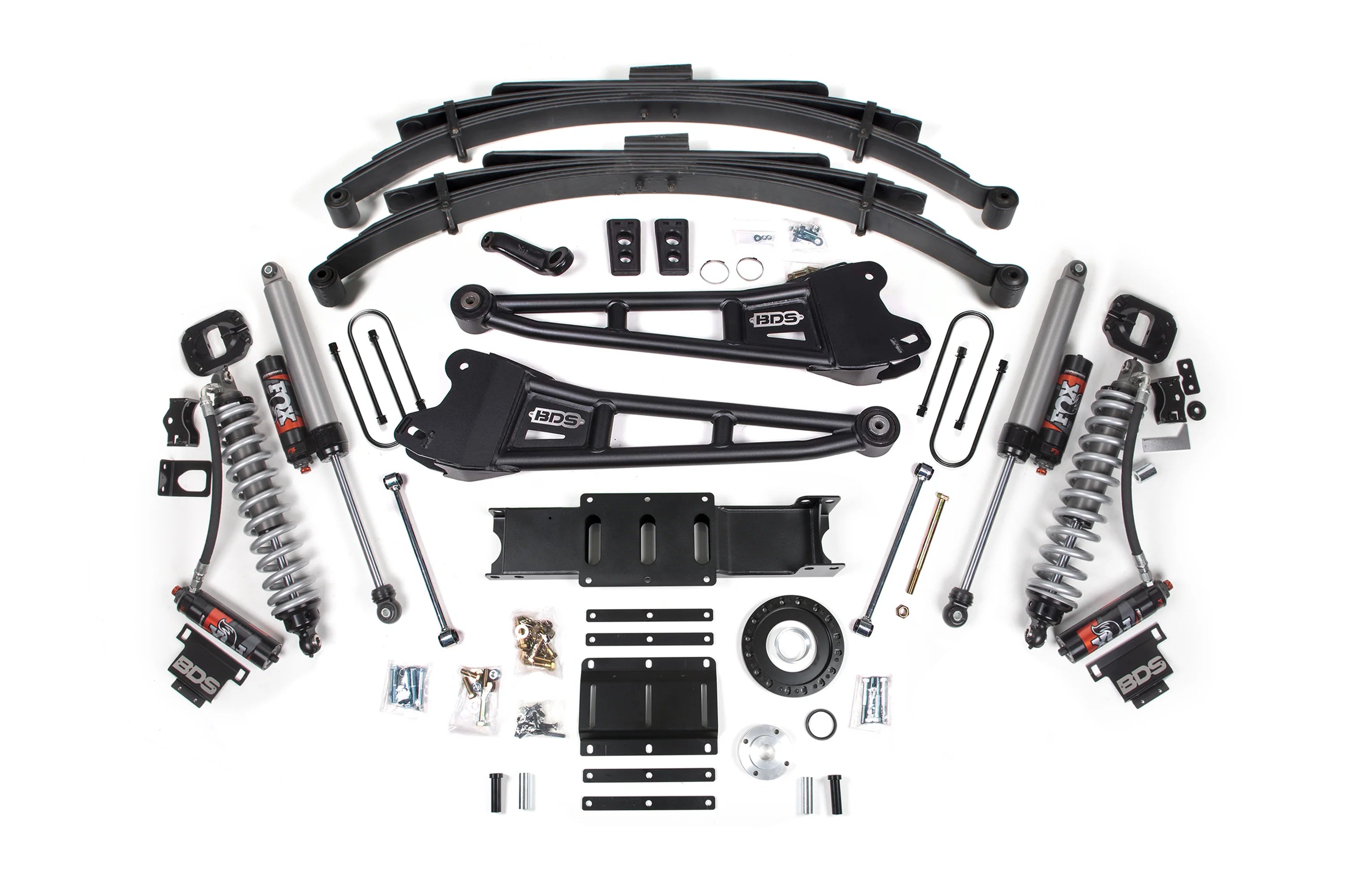 BDS 6 Inch Lift Kit Radius Arm FOX 2.5 Performance Elite Ram 3500 Diesel 4WD (2013–2018)