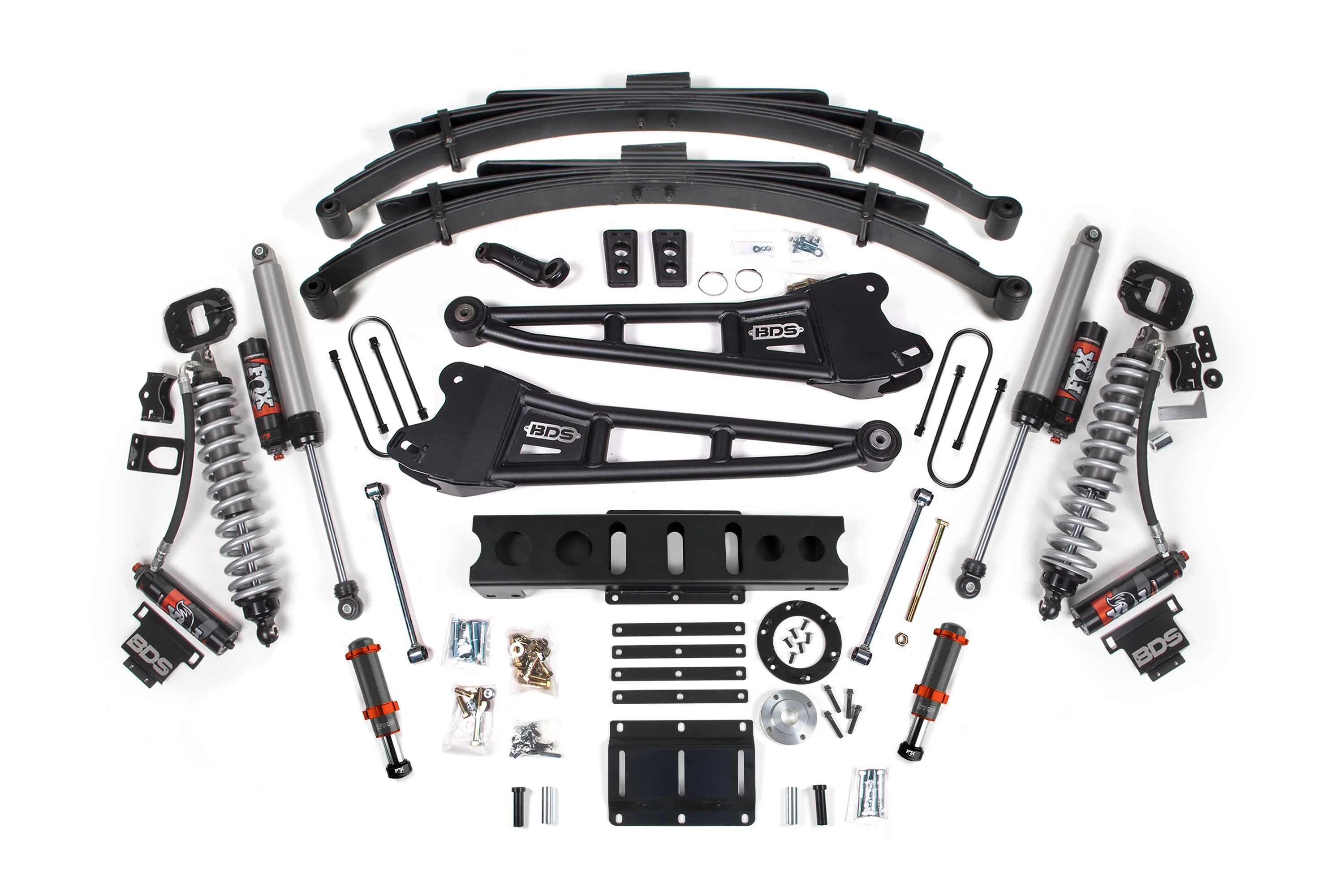 BDS 6 Inch Lift Kit Radius Arm FOX 2.5 Performance Elite Ram 3500 Diesel 4WD (2013–2018)