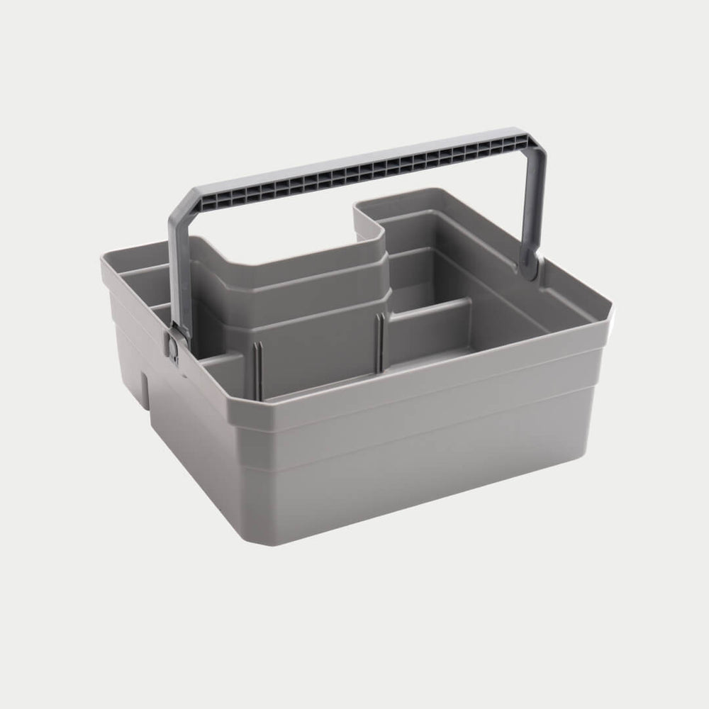 [A0081-DBDW-GRY] Double Drawerganizer with handle up