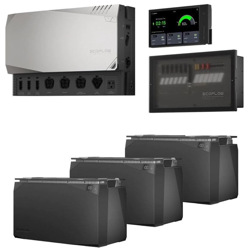 EcoFlow 3.6 kW Power Kit | 15 kWh Off-Grid System for Campervans