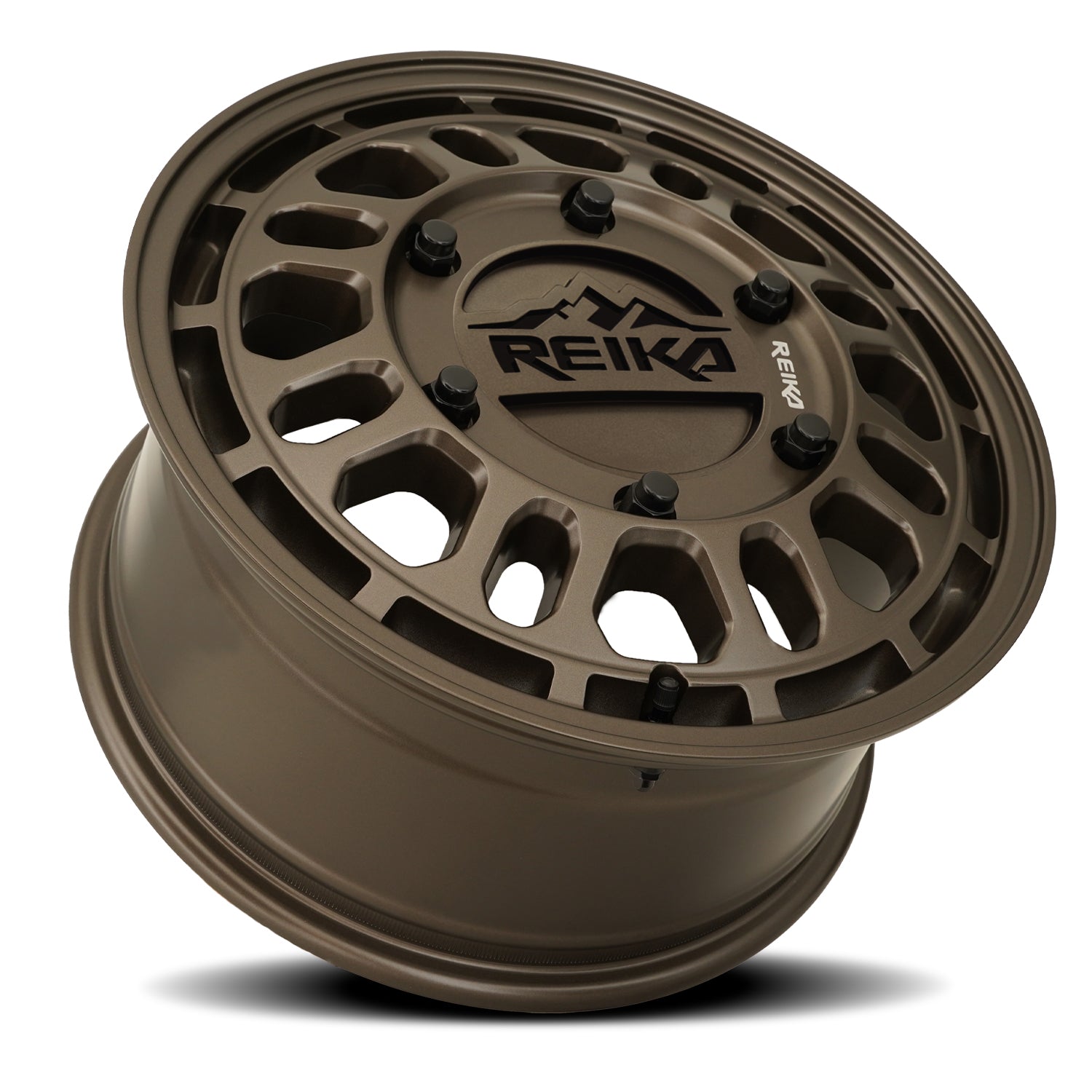 Reika R35V Rambler Super Single wheel in Bronze – lay-down view