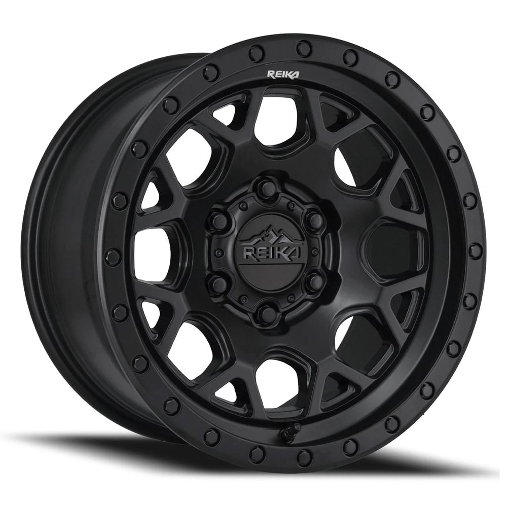 Reika R45 Marauder wheel in Satin Black
