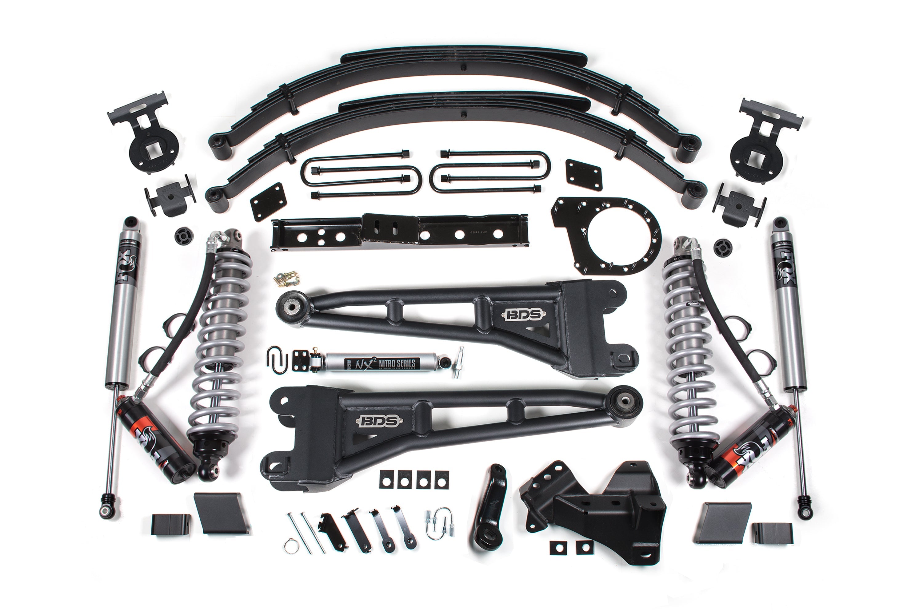 BDS 7 Inch Radius Arm Lift Kit FOX 2.5 Performance Elite F350 DRW (2023-2026)