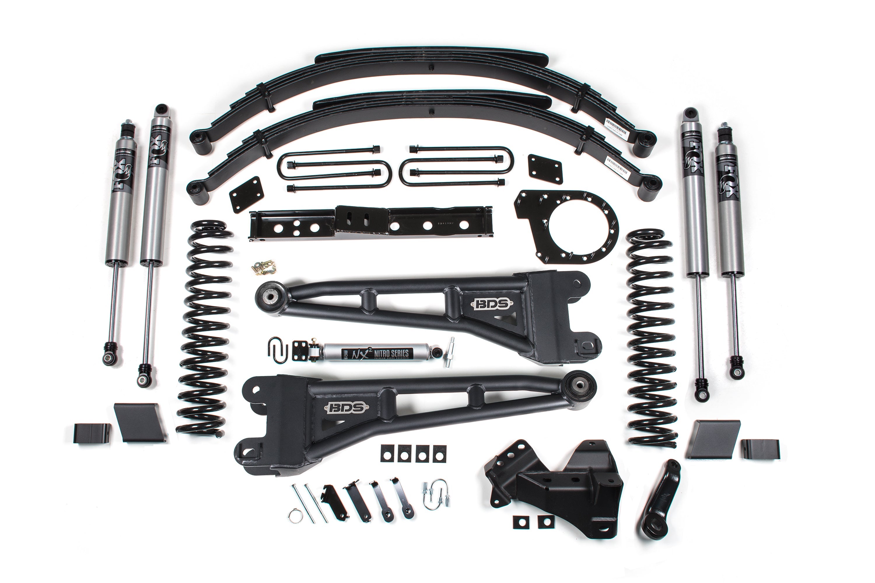 BDS 7 Inch Radius Arm Lift Kit Ford F250/F350 Super Duty Diesel 4WD (2023–2026)