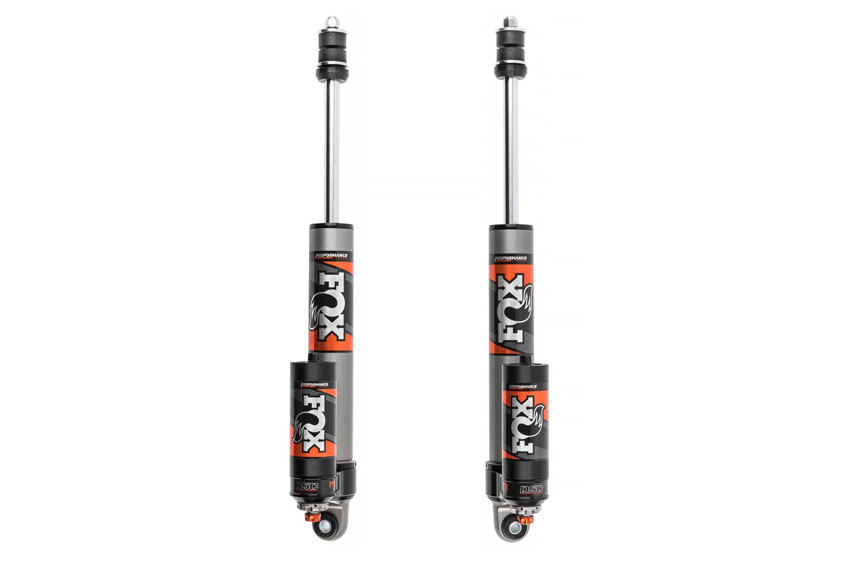 FOX 2.5 Performance Elite Series DSC Reservoir Rear Shock Absorber for 2014-2023 Ram 2500 & 3500 (0-1.5" Lift)