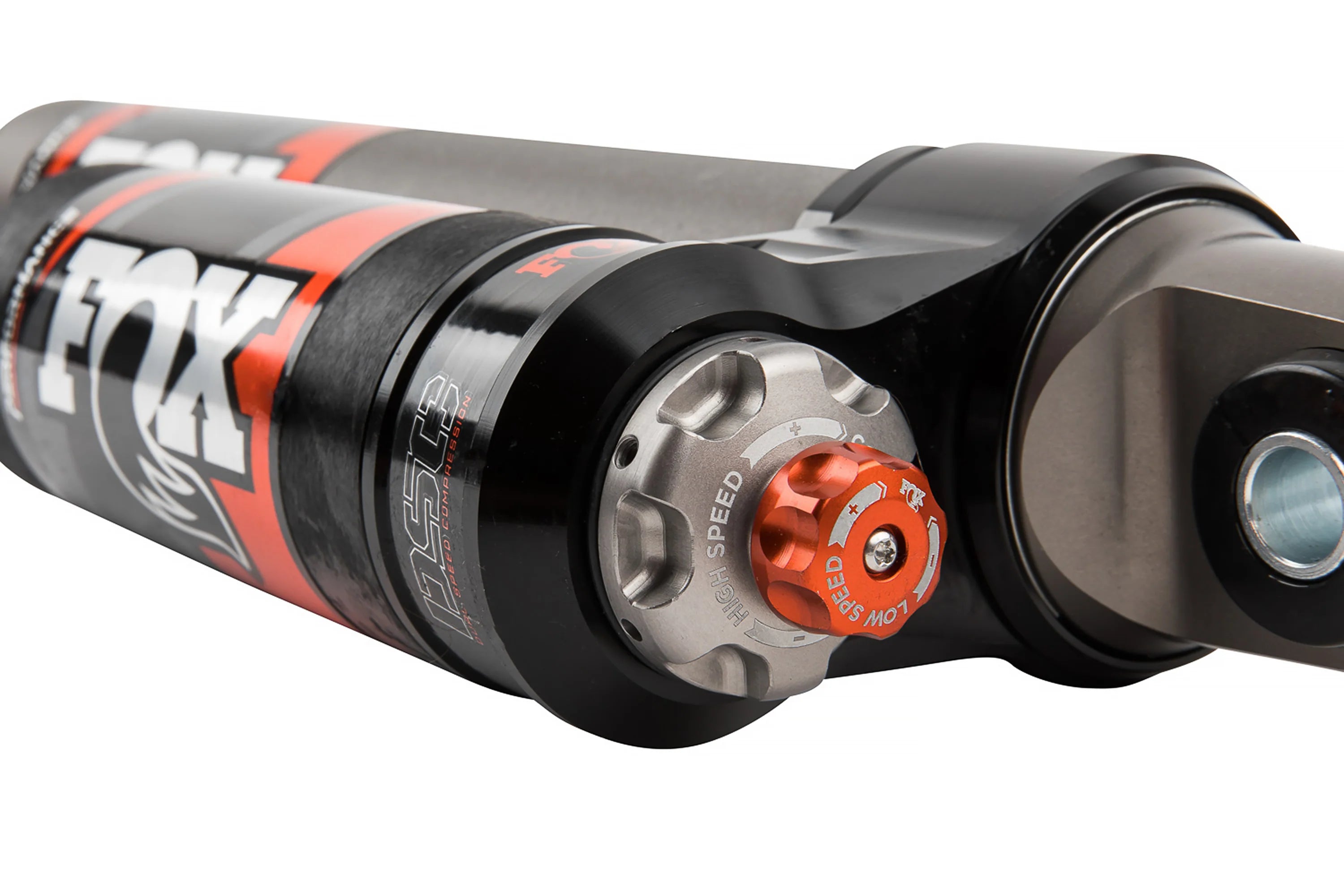 FOX 2.5 Performance Elite Series DSC Reservoir Rear Shock Absorber for 2014-2023 Ram 2500 & 3500 (0-1.5" Lift)