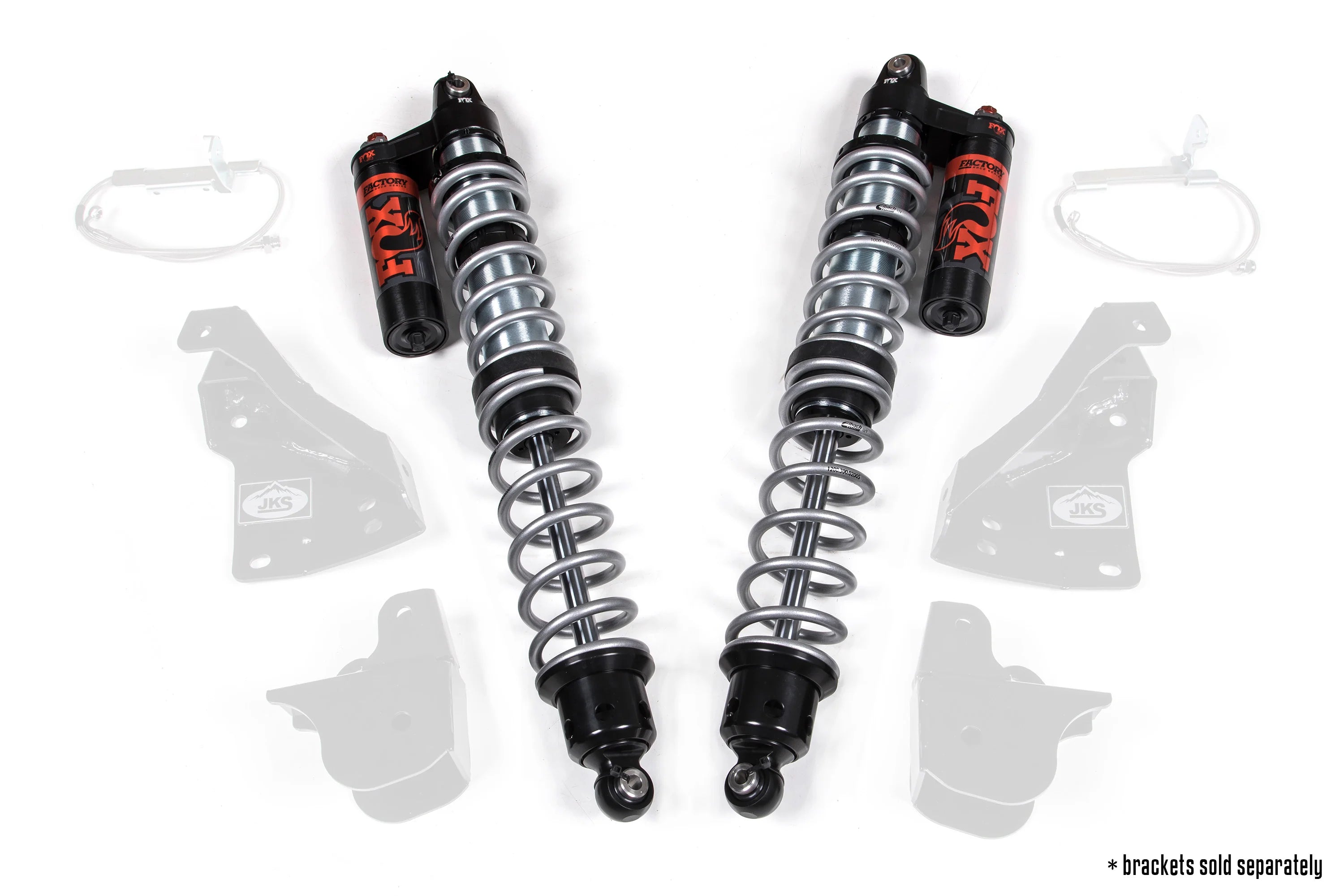 FOX Factory Series 2.5 Reservoir Coilover Shock for 2018-2026 Jeep Wrangler JL (3.5" Lift)