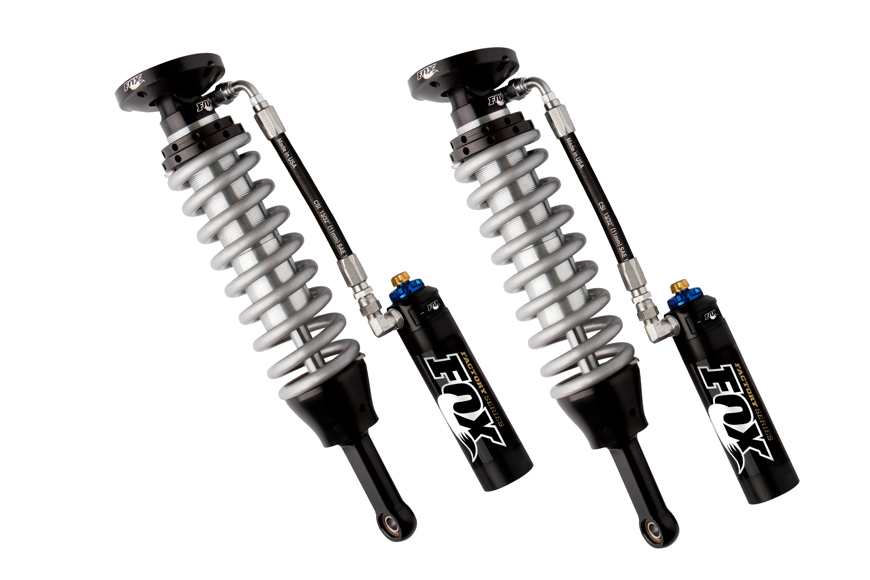 FOX Factory Series 2.5 Coilover Shock Absorber with DSC Reservoir Adjuster for 2007-2018 Chevy Silverado & GMC Sierra 1500 (0-2" Lift)