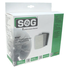 SOG Toilet/Cassette Active Charcoal Vent System – Compatible with Thetford C250/C260 (F Type Doors Only))