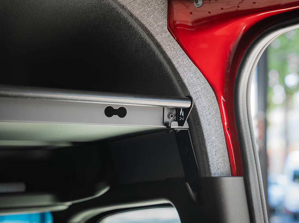 Sprinter Van Headliner Shelf Curtain Rod